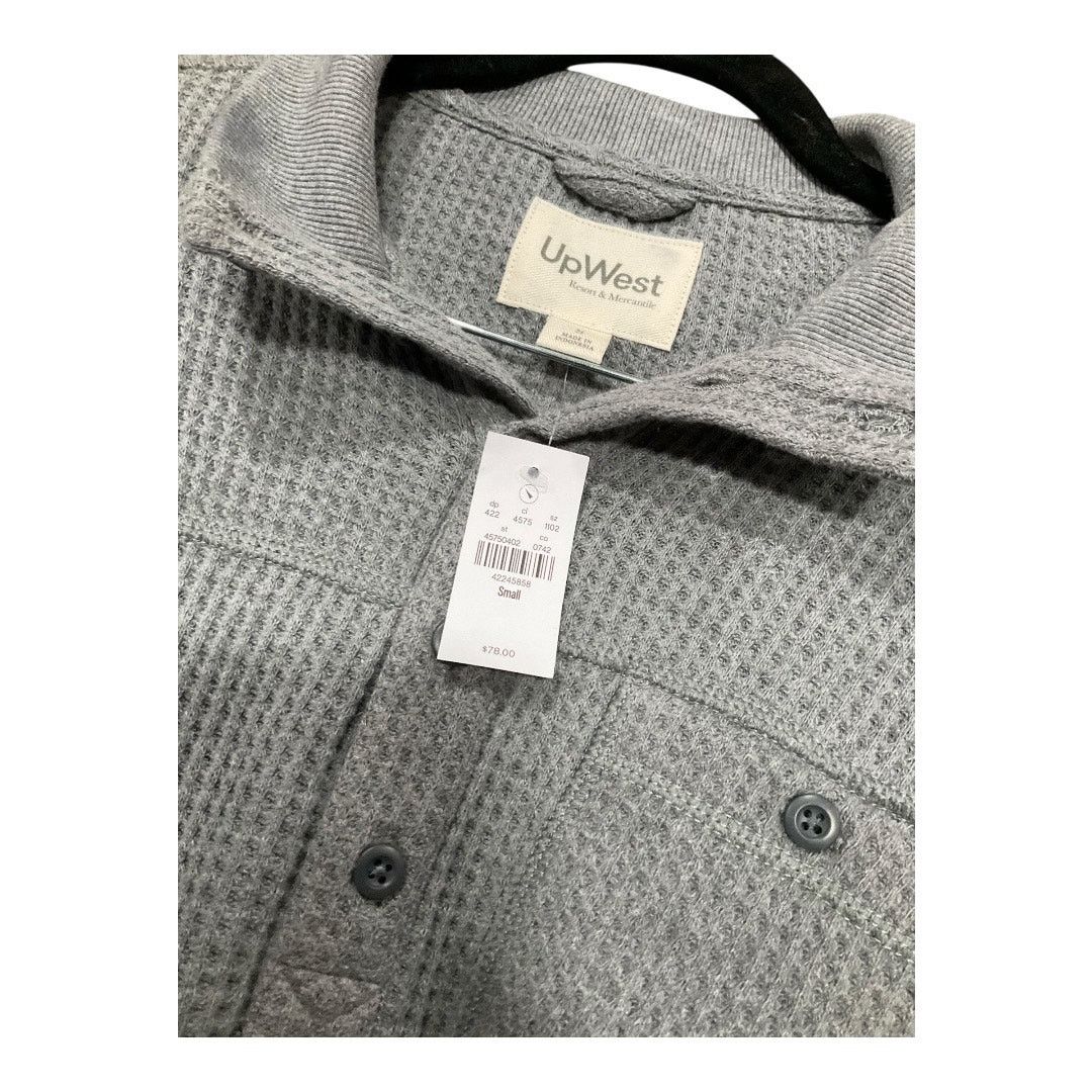 Other Upwest Waffle Knit Pullover Men Small Gray NWT Size US S / EU 44-46 / 1 - 2 Thumbnail