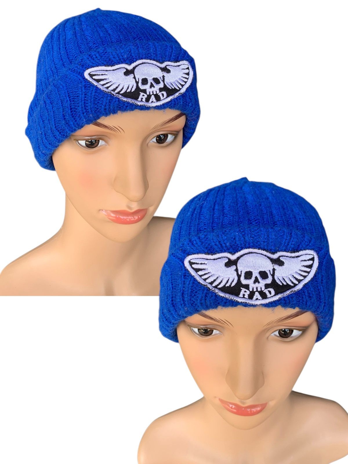 Japanese Brand × Kapital × Vintage Rad Custom Skull Beanie Hat Japanese Style Size ONE SIZE - 1 Thumbnail