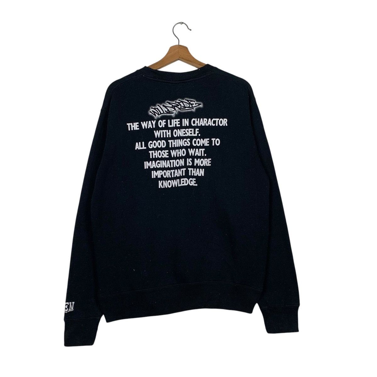 Japanese Brand Japanese Brand Space Opera Skateboard Poem Sweatshirt Size US L / EU 52-54 / 3 - 7 Thumbnail