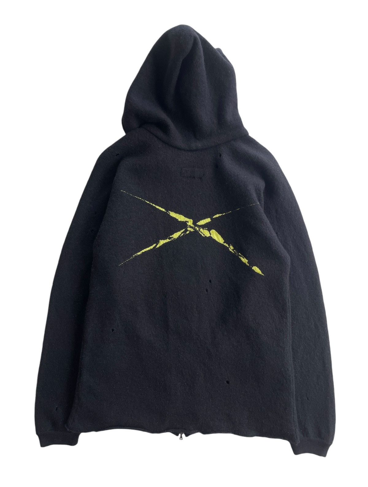 Nexus Vii Nexus7 Madmaxx Distressed Hole Wool Hoodies | Grailed