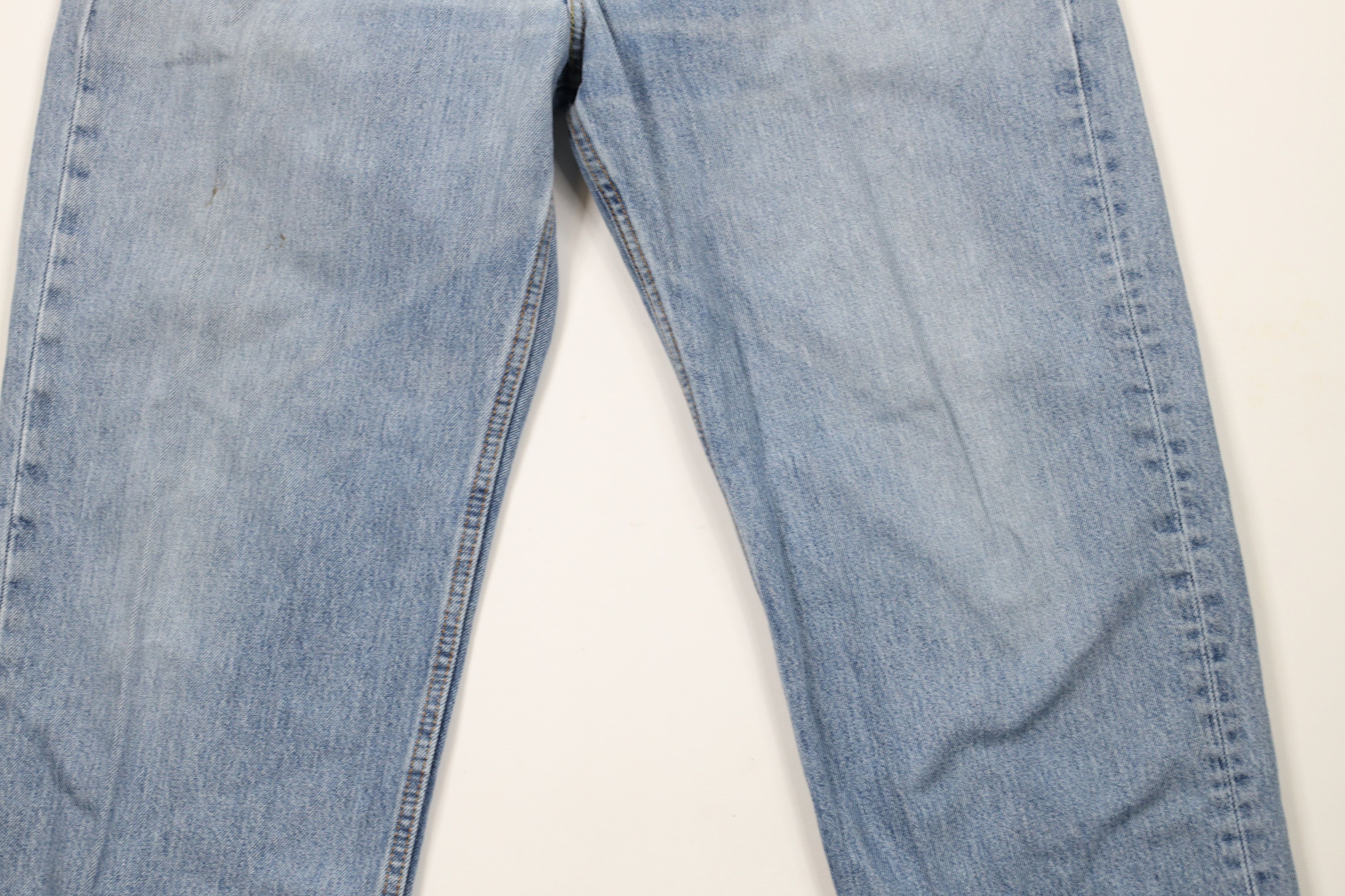 Levi's × Vintage Vintage Y2K Levis 550 Relaxed Fit Denim Jeans Blue Cotton Size US 36 / EU 52 - 3 Thumbnail