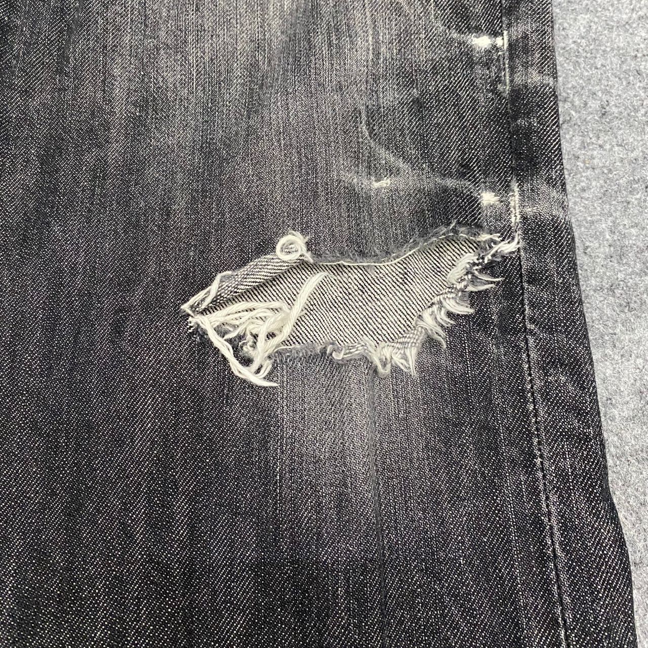 Japanese Brand 💥Best Offer💥Vintage Uniqlo Jeans Distressed Denim Size US 35 - 9 Thumbnail