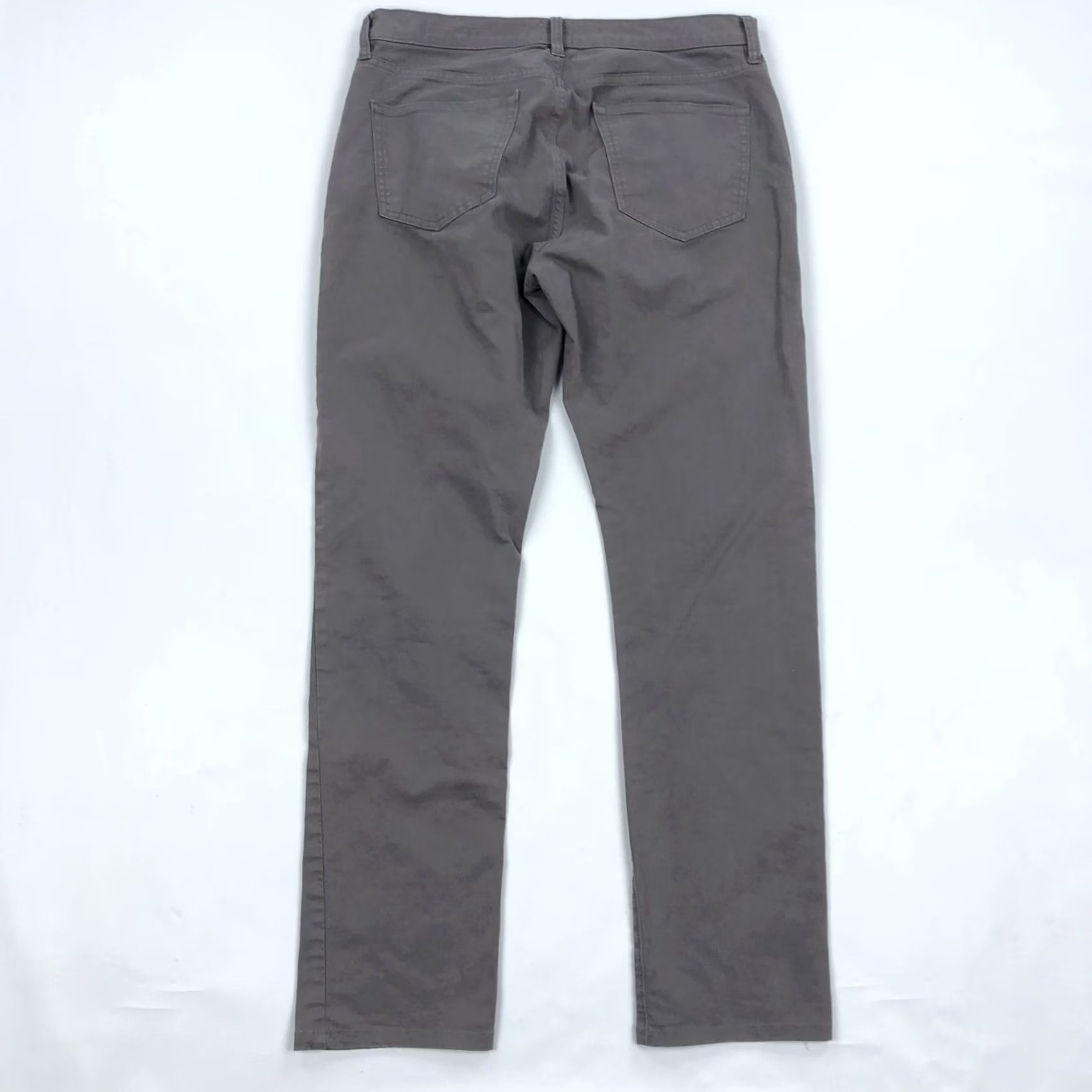 Flint And Tinder Flint and Tinder Men's Slim Fit 365 Pants Gray Size 31x30 Chino Straight Front 5-Pocket Stretch Cotton Spandex Casual Business Casual Casual Mens Size US 31 - 2 Thumbnail
