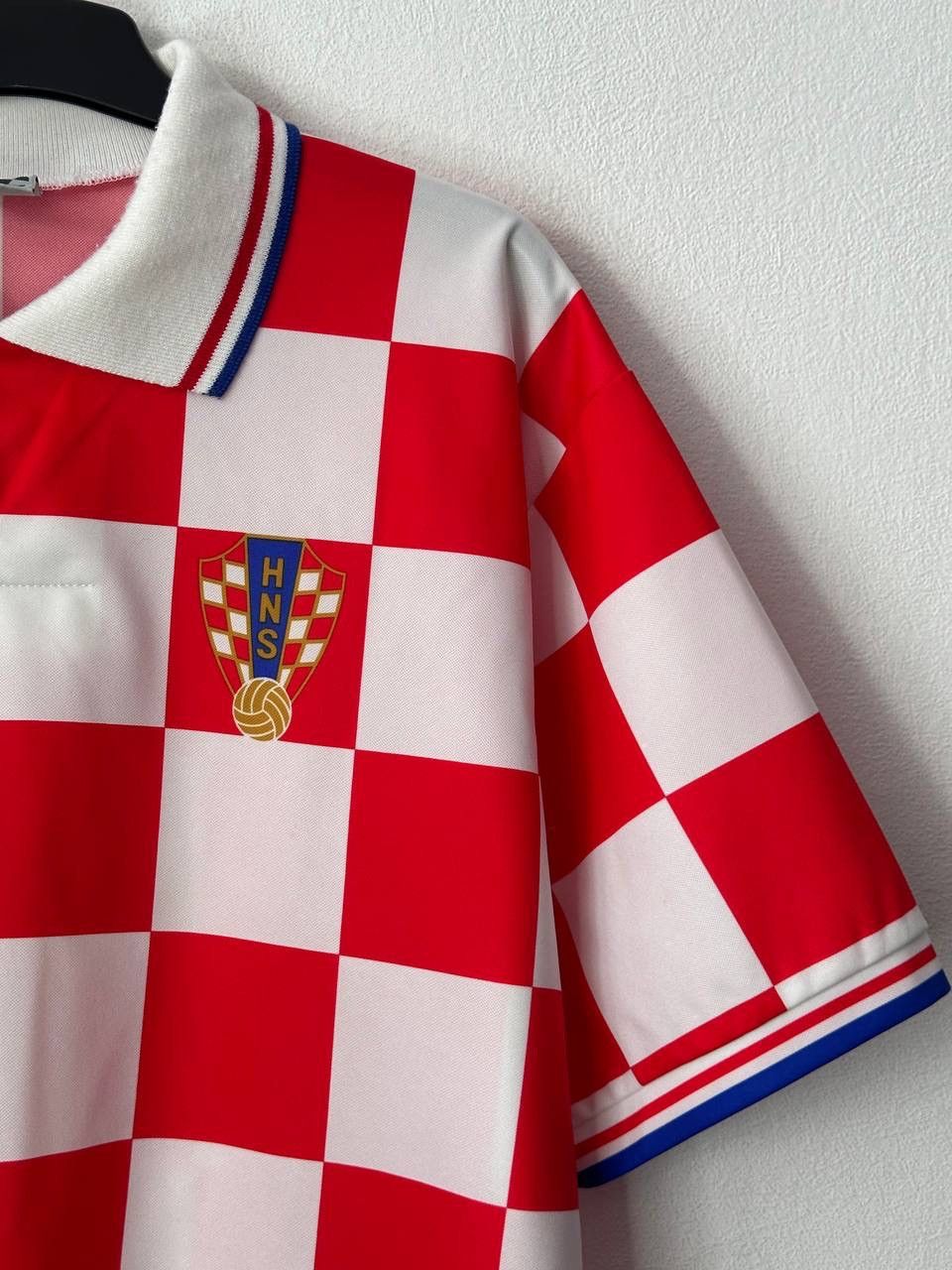 Lotto Sport Vintage Croatia 1992-1995 HNS Lotto Soccer Jersey XL World Size US XL / EU 56 / 4 - 3 Thumbnail