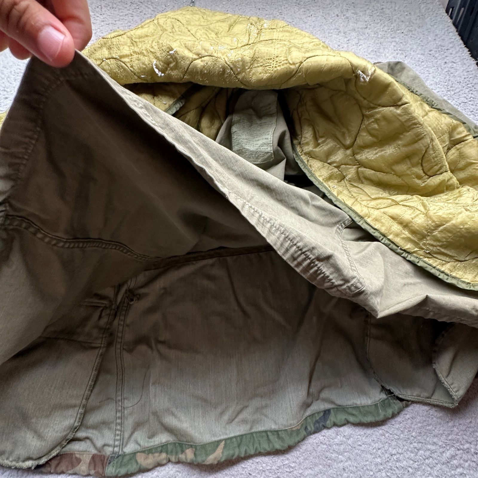 Other VTG 80s US Army M-65 Field Woodland Jacket Small W/ Liner Size US S / EU 44-46 / 1 - 9 Thumbnail