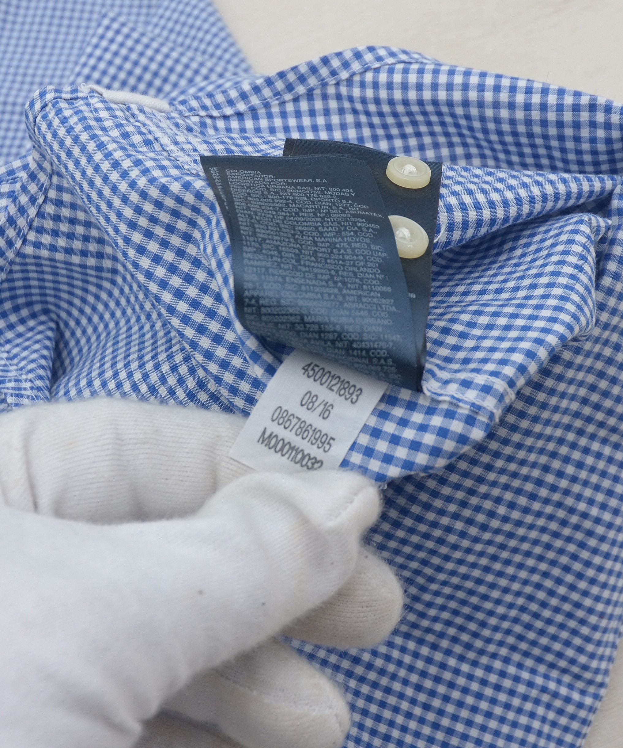Tommy Hilfiger × Vintage Tommy Hilfiger long sleeved Check Shirt Blue Size US L / EU 52-54 / 3 - 11 Thumbnail