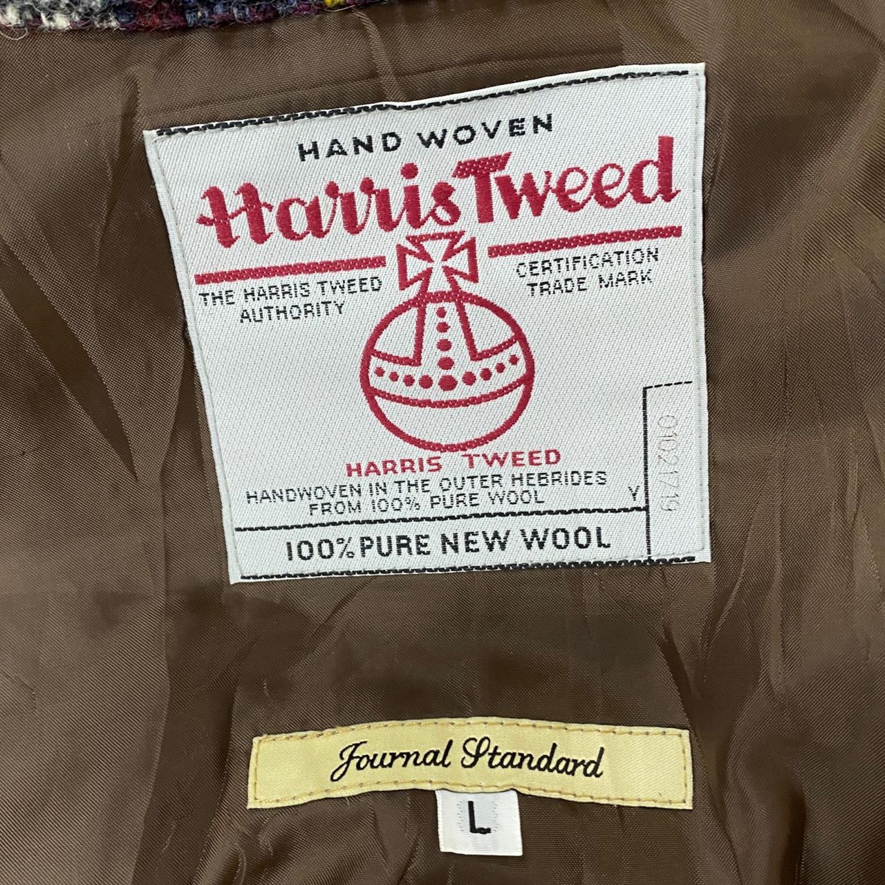 Harris Tweed HARRIS TWEED Journal Standard Wool Vest Jacket Size US L / EU 52-54 / 3 - 6 Thumbnail