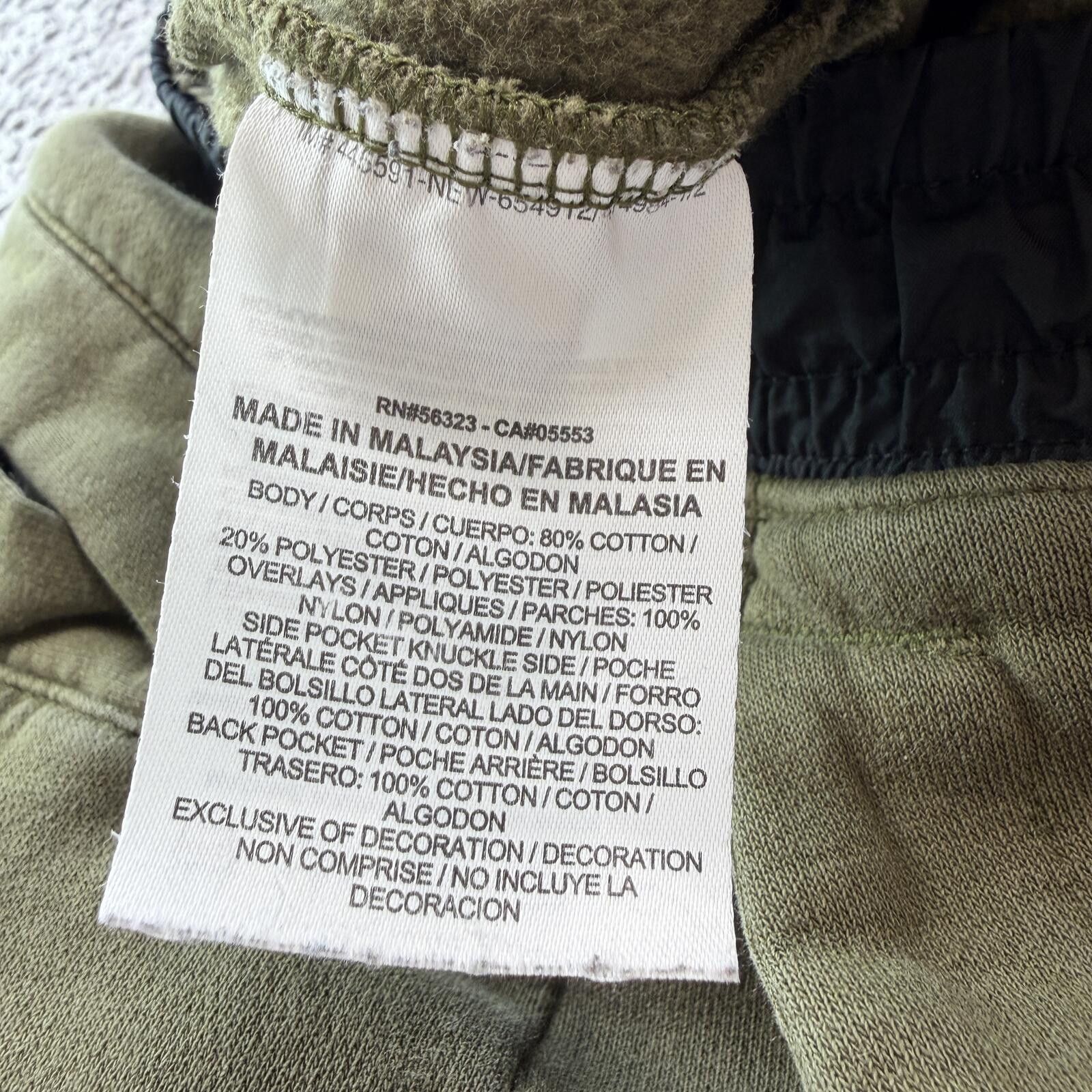 Nike Nike Just Do It Olive Green Fleece Jogger Sweatpants Mens S Size US 30 / EU 46 - 7 Thumbnail