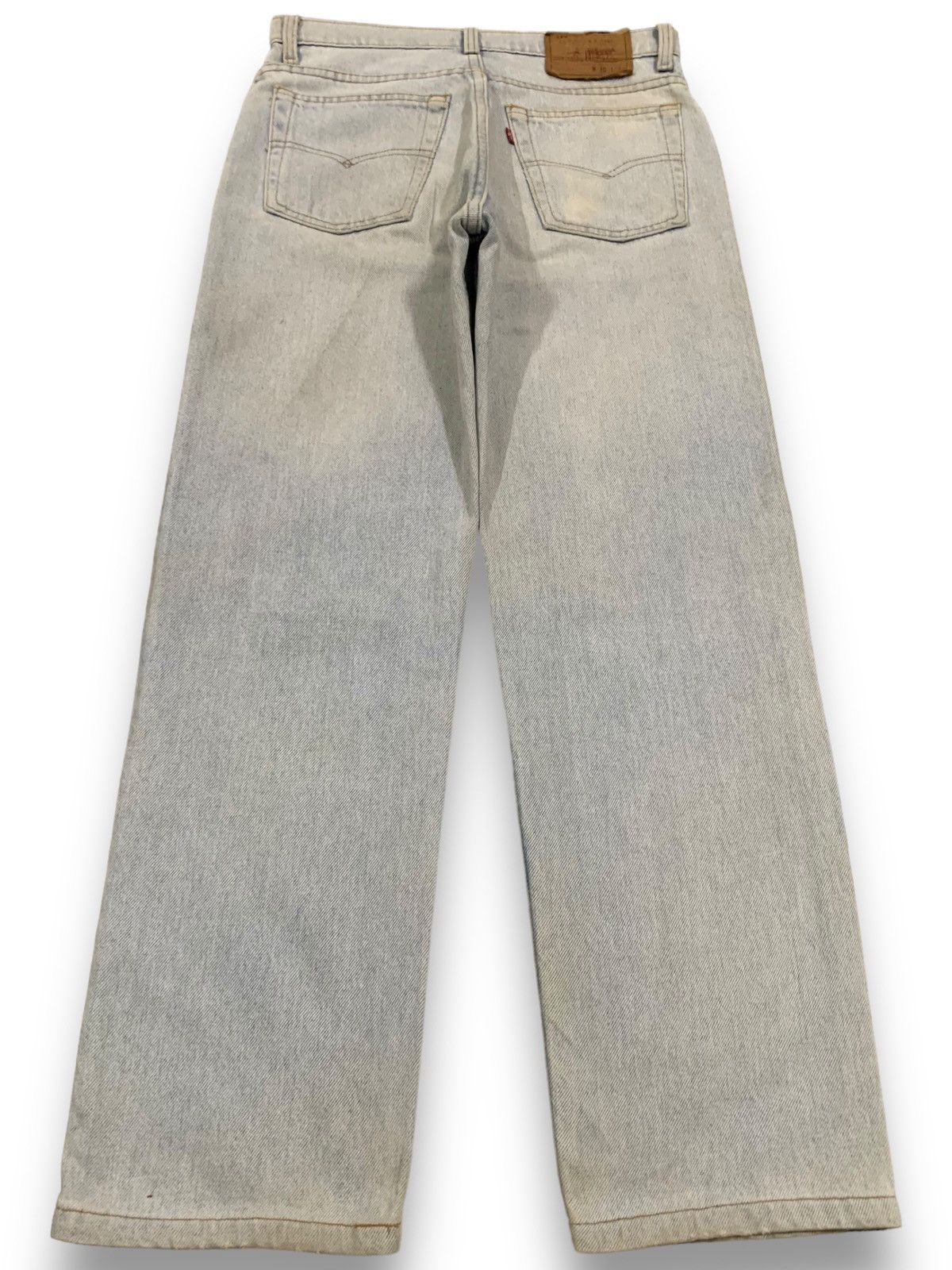 Levi's Vintage 80s Levis 510 Rusty Mud Wash Distressed Grunge Jeans Size US 32 / EU 48 - 2 Thumbnail