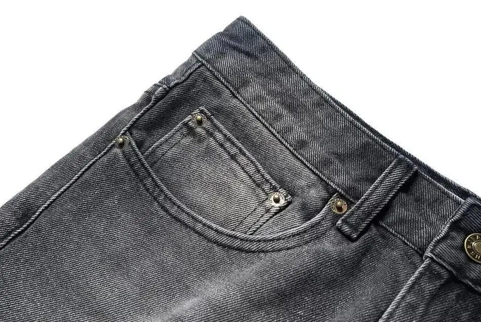 Japanese Brand Streetwear Design Retro Baggy Hole Jeans Size US 32 / EU 48 - 4 Thumbnail