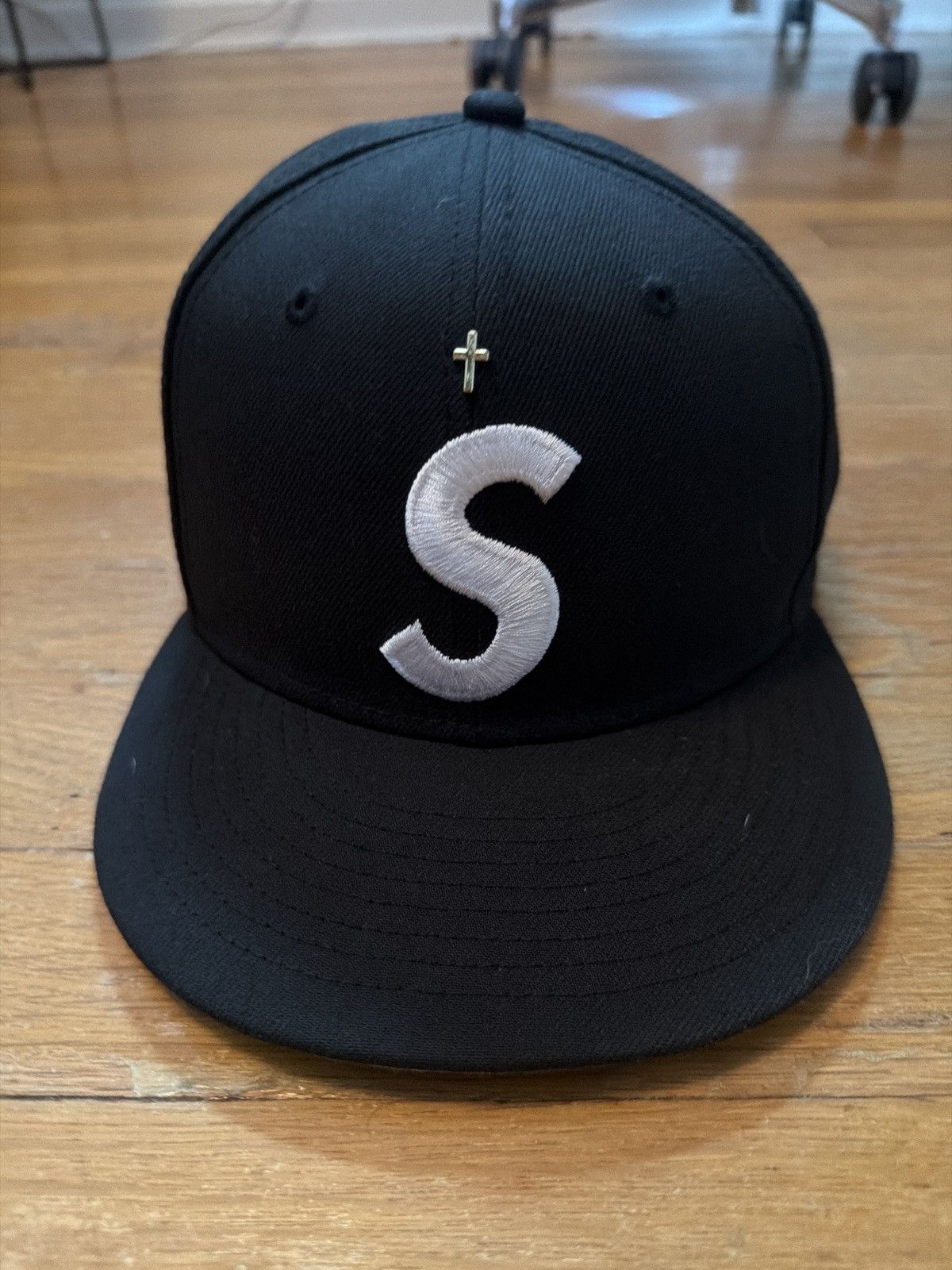 Supreme Supreme Gold Cross S Logo New Era | Grailed