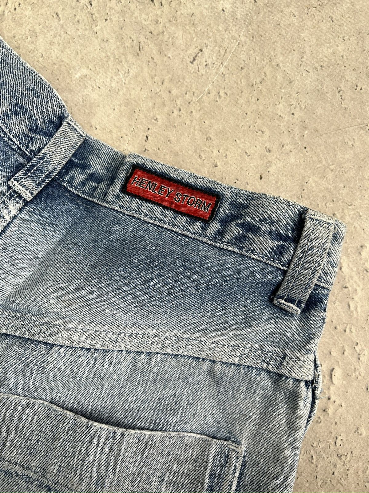 Diesel Wide leg distressed baggy rap jeans y2k Size US 30 / EU 46 - 10 Thumbnail