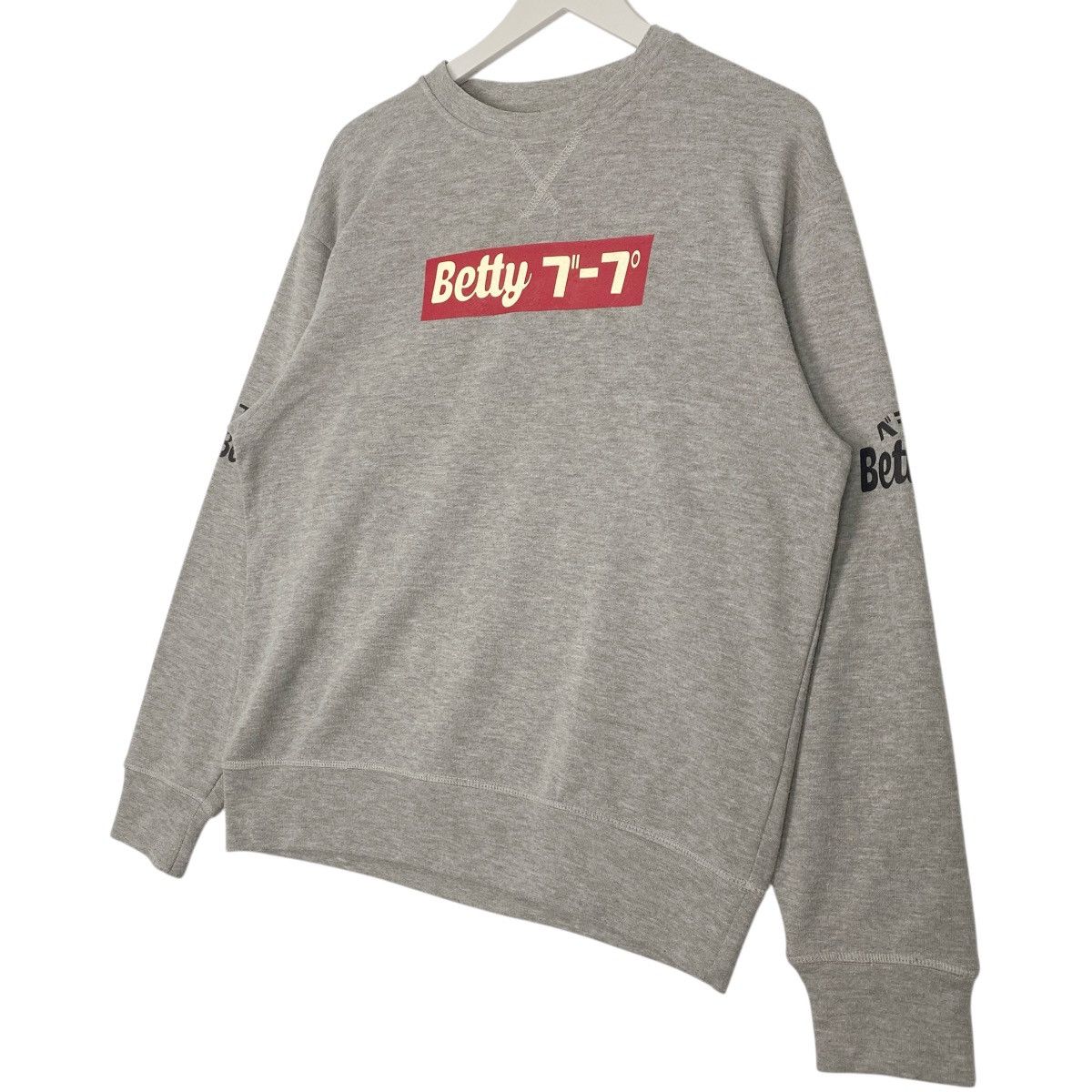 Vintage Vintage Betty Boop Sweatshirt Crewneck Light Grey Size M Size M / US 6-8 / IT 42-44 - 2 Thumbnail