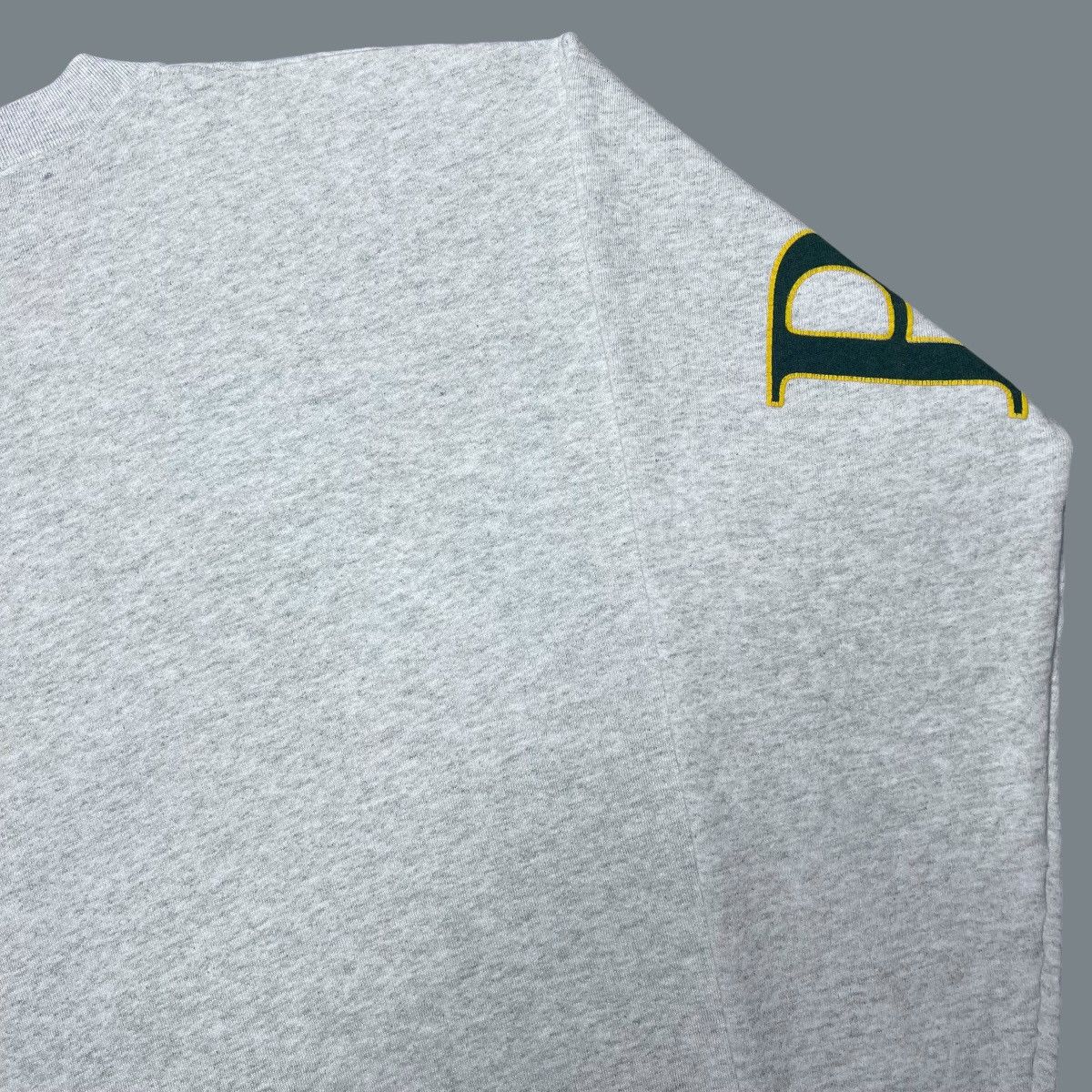 NFL × Vintage 1992 NFL Green Bay Packers Big Print 3D Spell Out Sweatshir Size US XL / EU 56 / 4 - 18 Thumbnail
