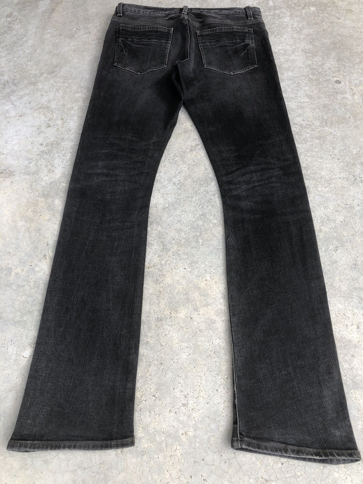 Schlussel Japanese Schlussel Flared Jeans Distressed Jeans Size US 32 / EU 48 - 2 Thumbnail