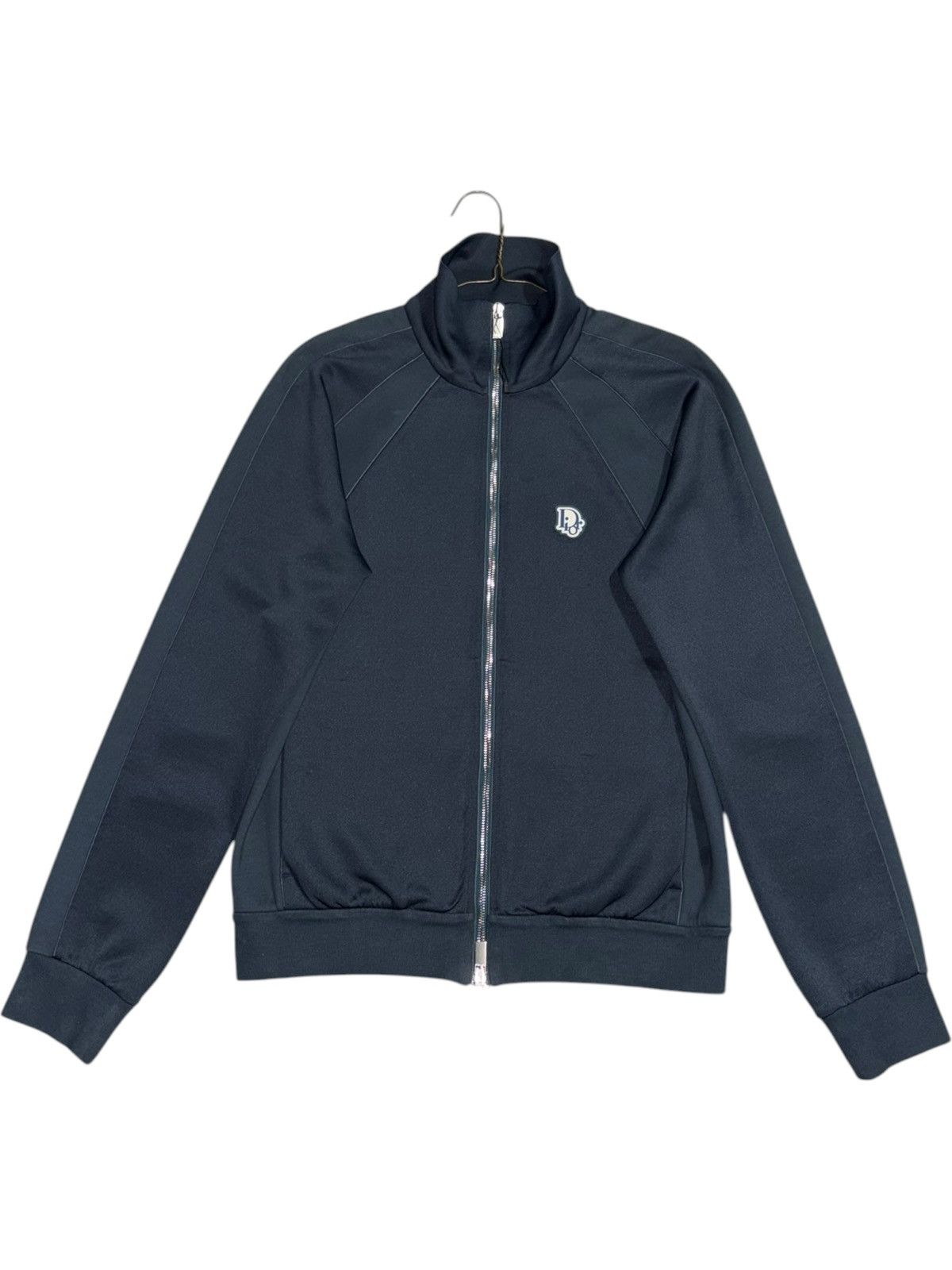 Dior FW21 Dior Track Jacket Green Blue full zip mini logo sports Size US S / EU 44-46 / 1 - 2 Thumbnail
