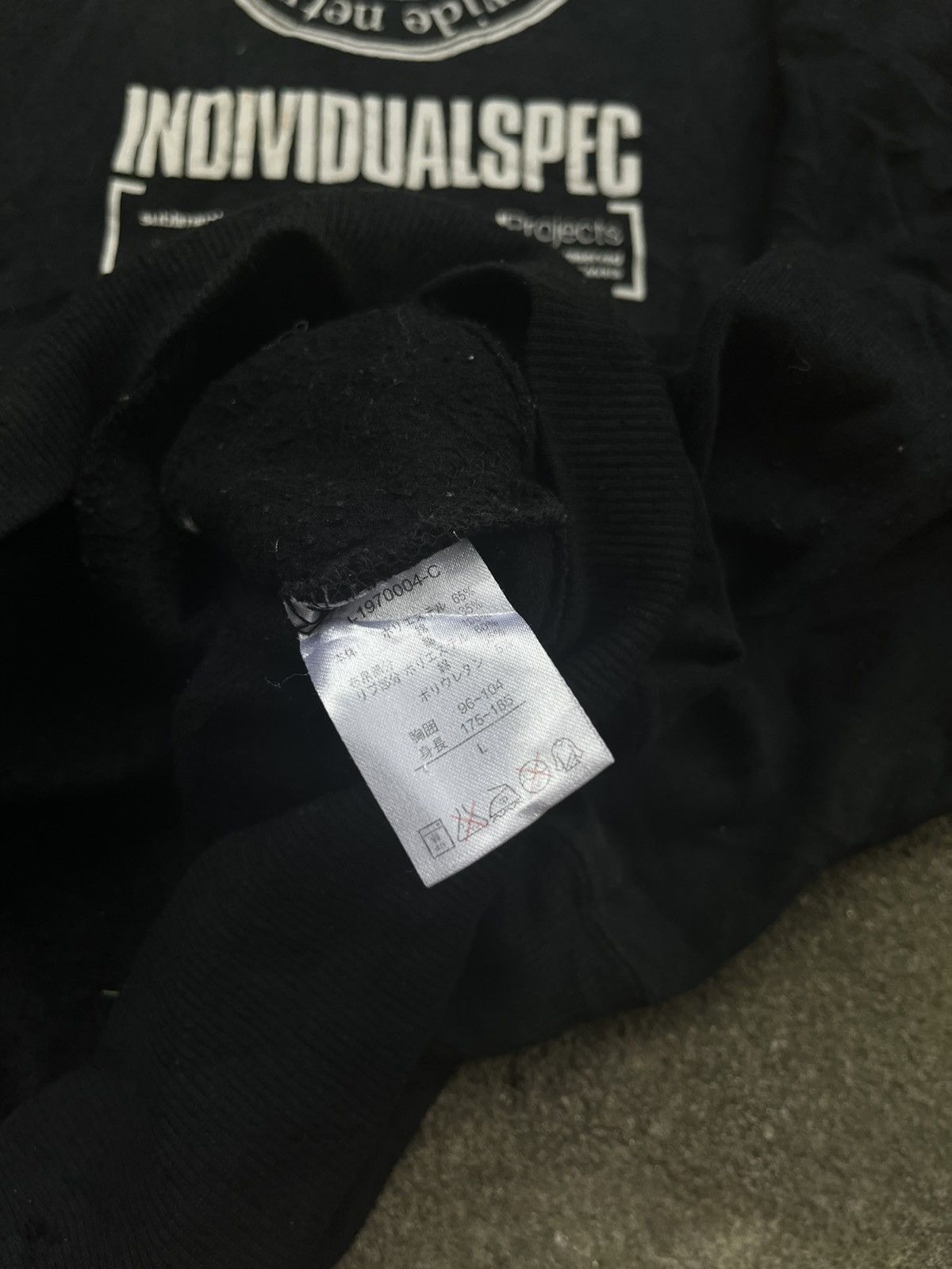 Japanese Brand B-ONE SOUL CRAZY POEM FUR HOODIE IFSIXWASNINE LGB STYLE Size US L / EU 52-54 / 3 - 13 Thumbnail