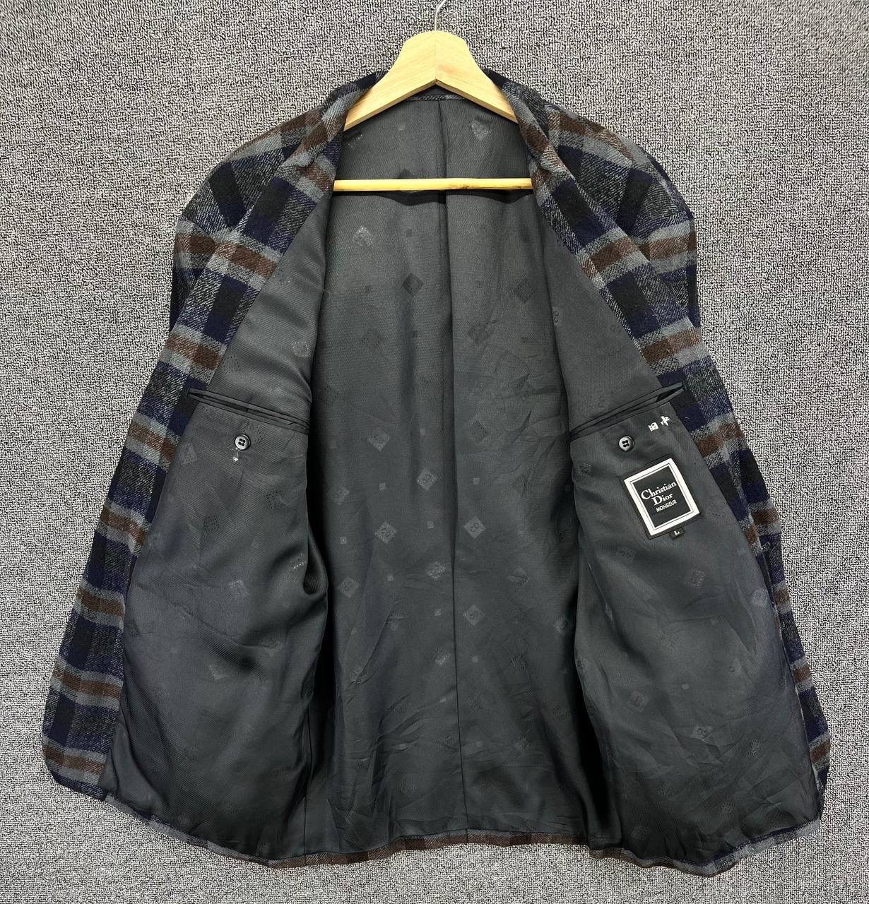 Christian Dior Monsieur Vintage Christian Dior Monsieur Wool Coats Jacket Size US L / EU 52-54 / 3 - 6 Thumbnail