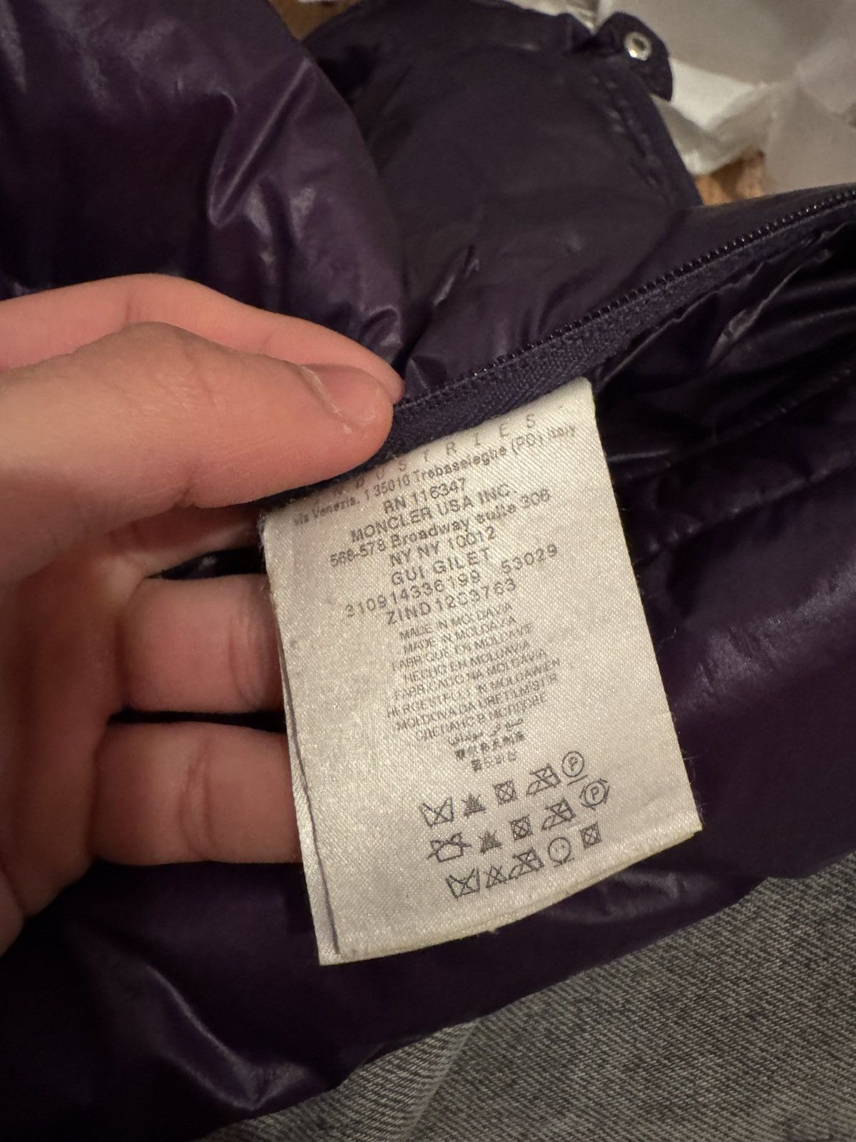 Moncler Moncler Gui Down Vest Size US L / EU 52-54 / 3 - 8 Thumbnail