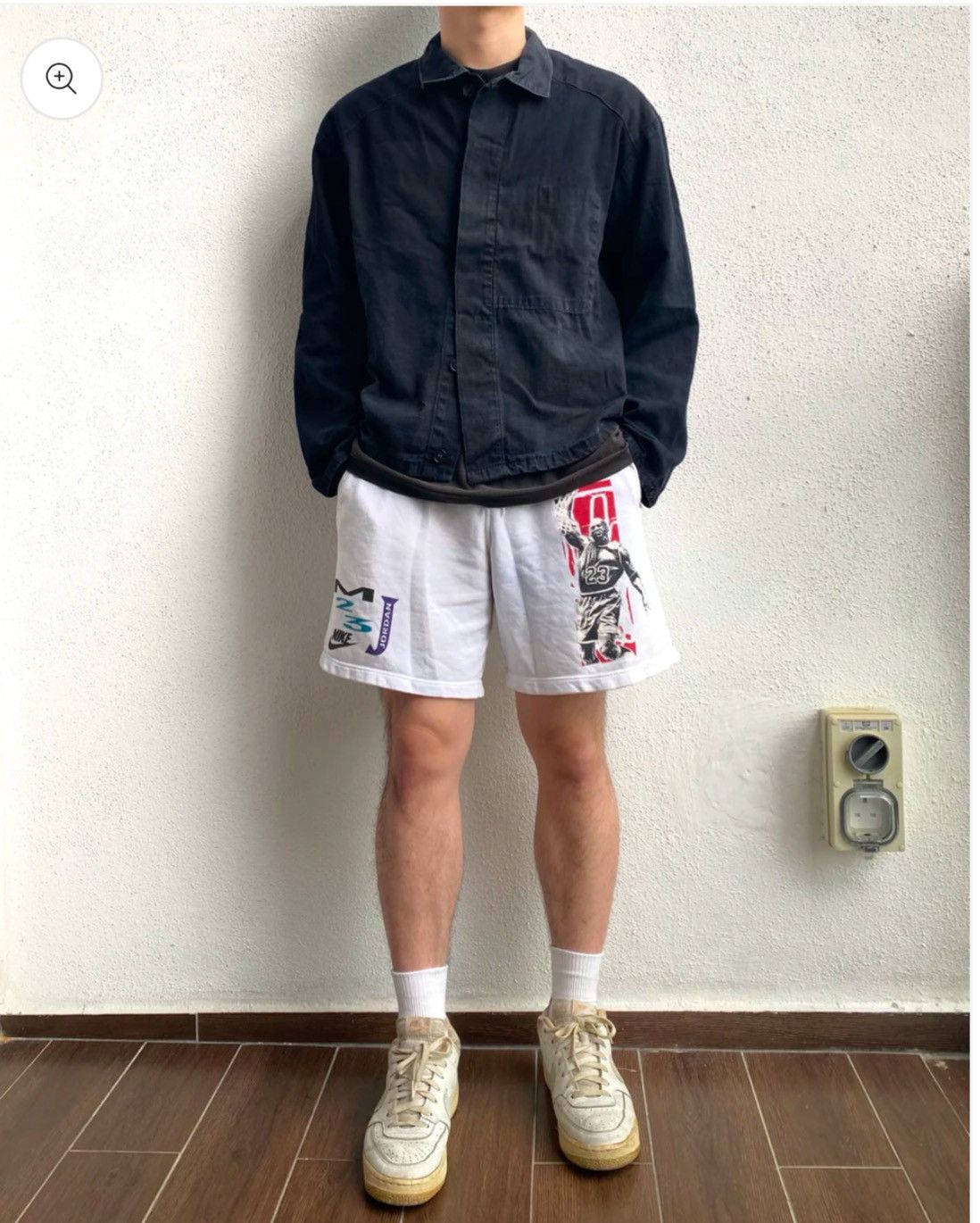 Nike × Vintage Vintage Nike Michael Jordan 23 Short Pants Cotton Size US 36 / EU 52 - 6 Thumbnail