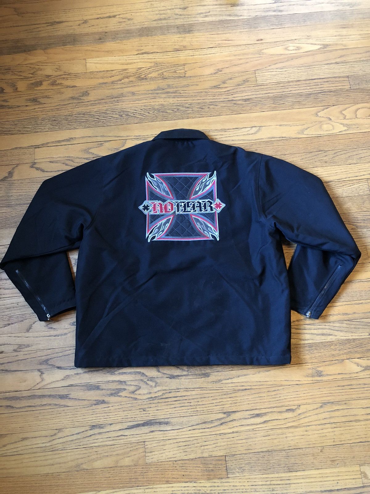 No Fear × Vintage Crazy Y2K grail No Fear Jacket Size US XL / EU 56 / 4 - 7 Thumbnail