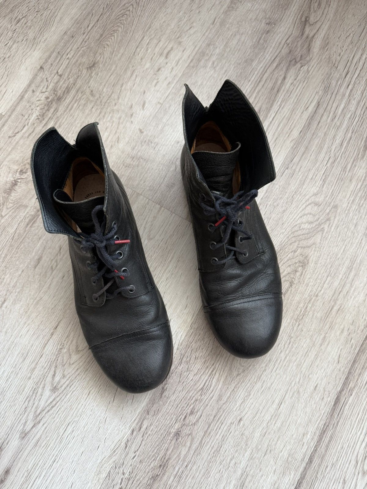Other Think! Black Leather Boots EU 41 Minimal Comfort Derby Size US 8 / EU 41 - 2 Thumbnail