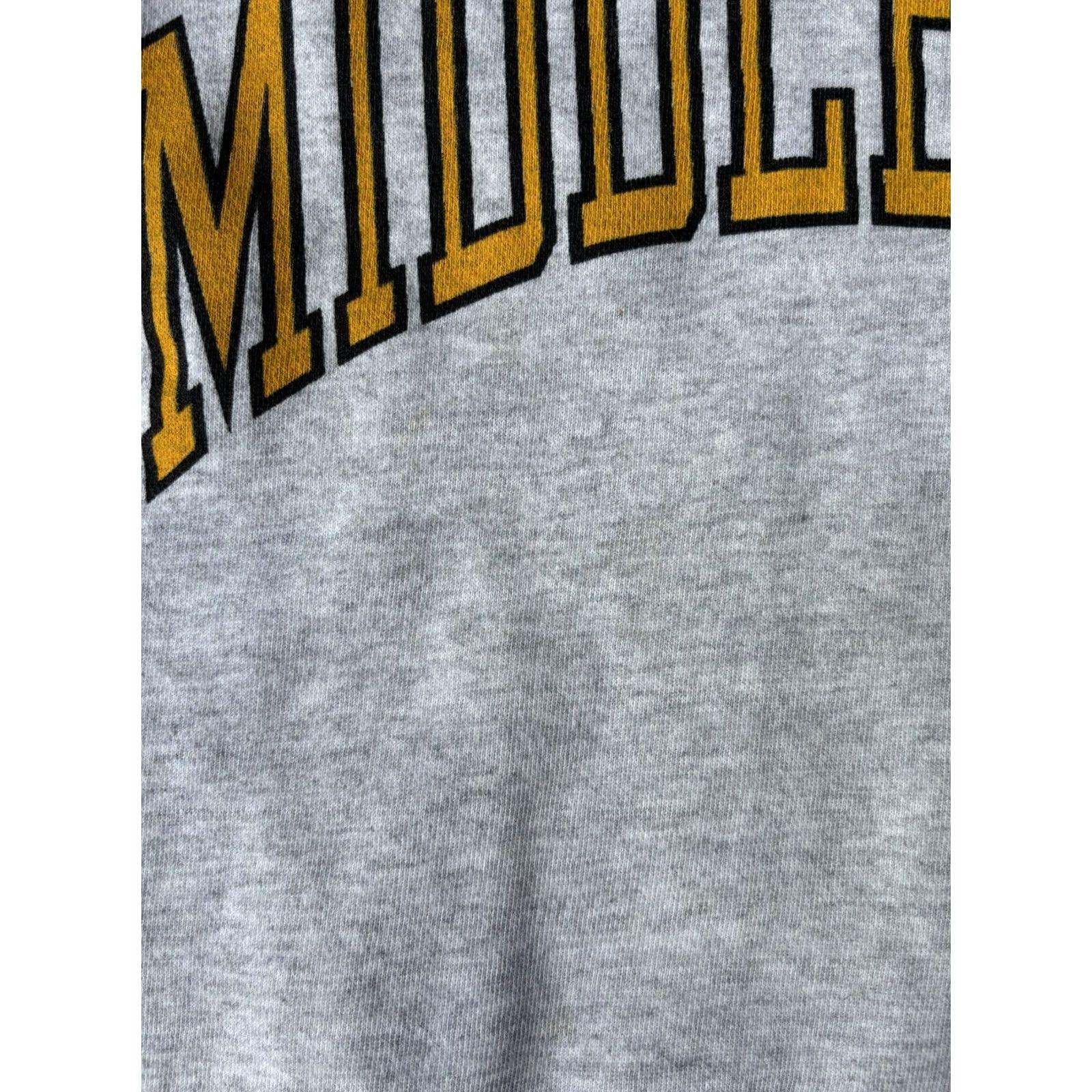 Vintage VINTAGE Middlesex Community College Crewneck Sweatshirt Gray M/L Unisex Adults Sweatshirt Pullover Crew Neck Graphic Print Hooded Pockets Logo Size US M / EU 48-50 / 2 - 7 Thumbnail