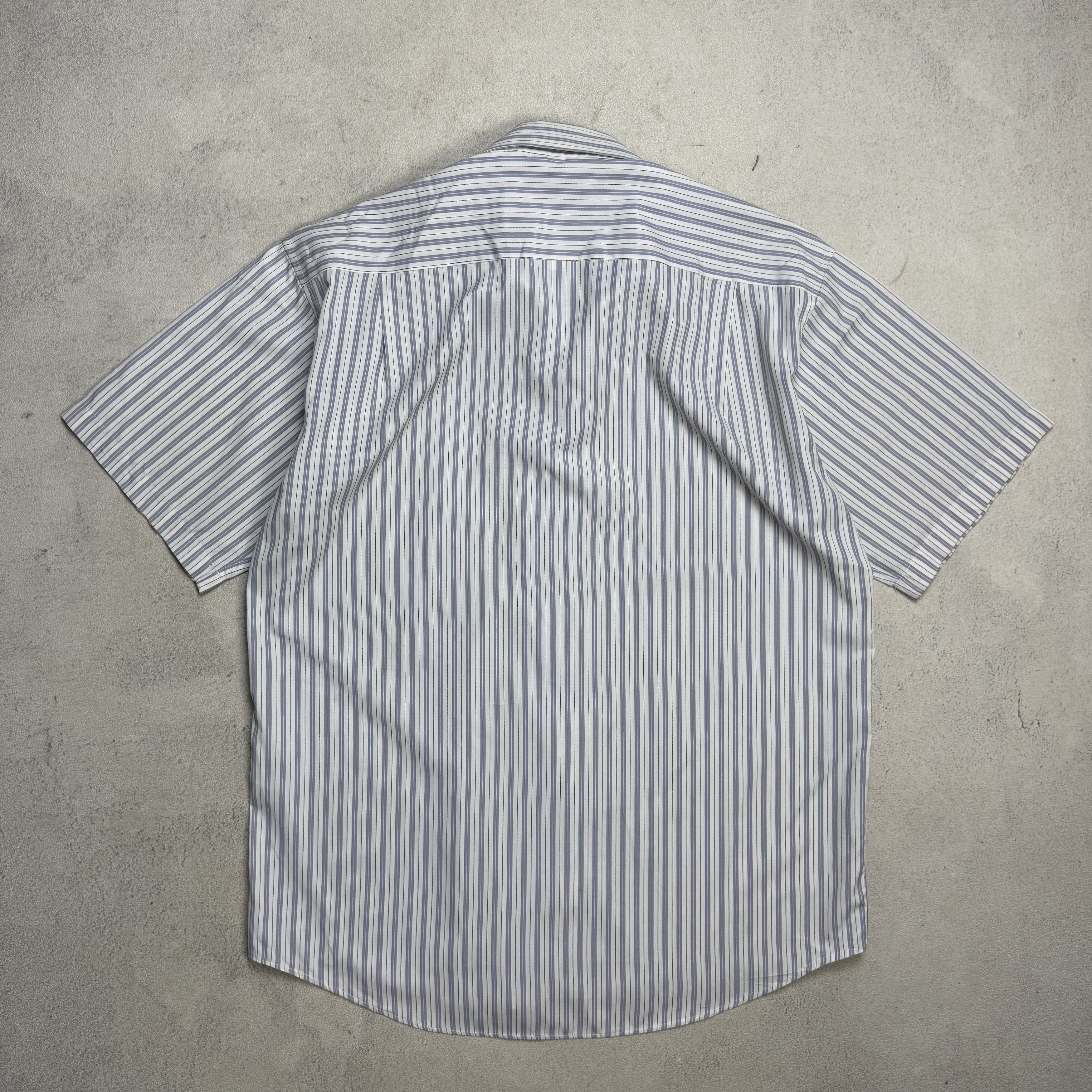 Balenciaga Vintage Balenciaga Striped Shirt Size US L / EU 52-54 / 3 - 2 Thumbnail