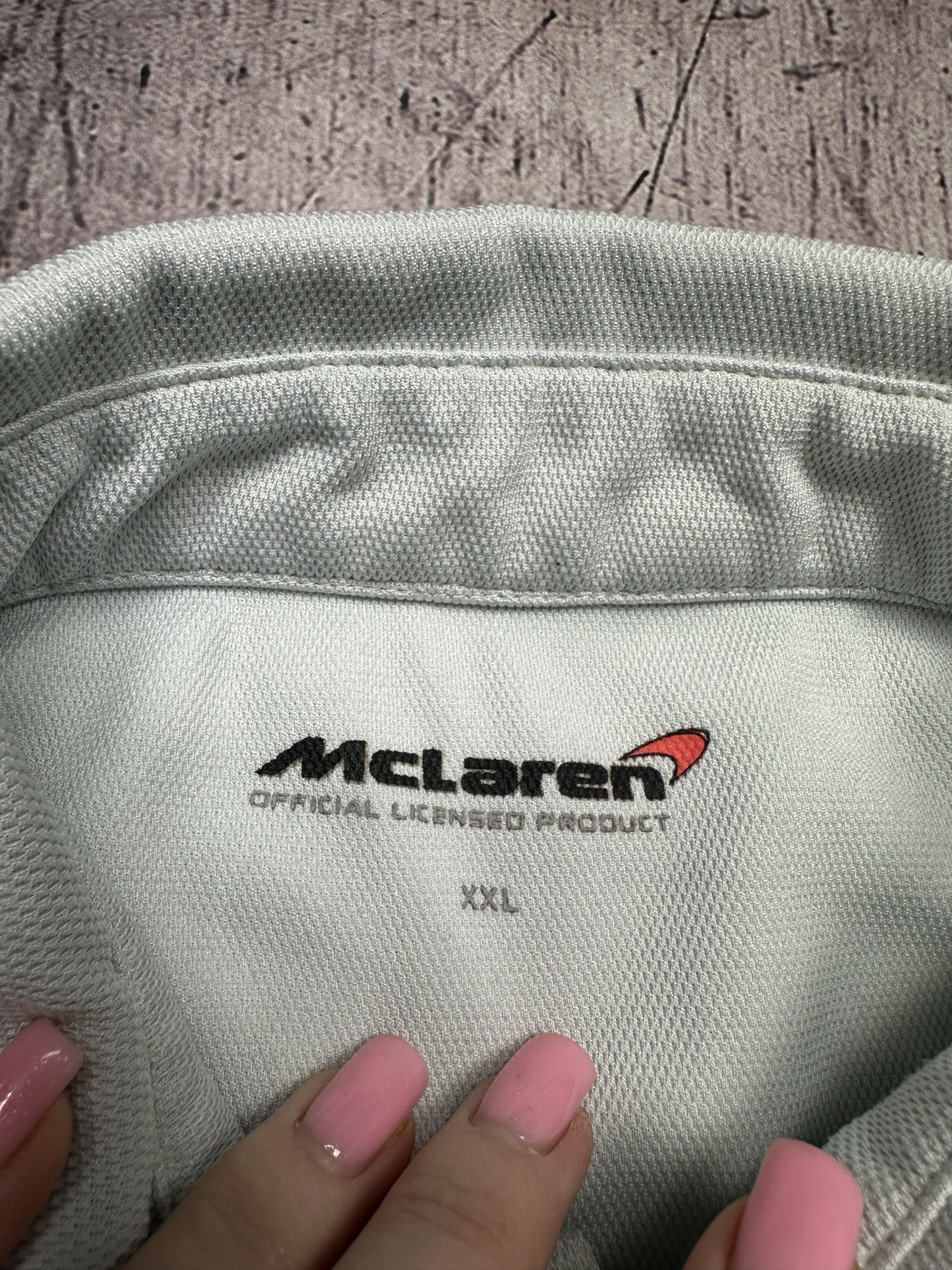 Mercedes-Benz Mercedes Benz McLaren Racing Team Polo Shirt Size US XXL / EU 58 / 5 - 6 Thumbnail