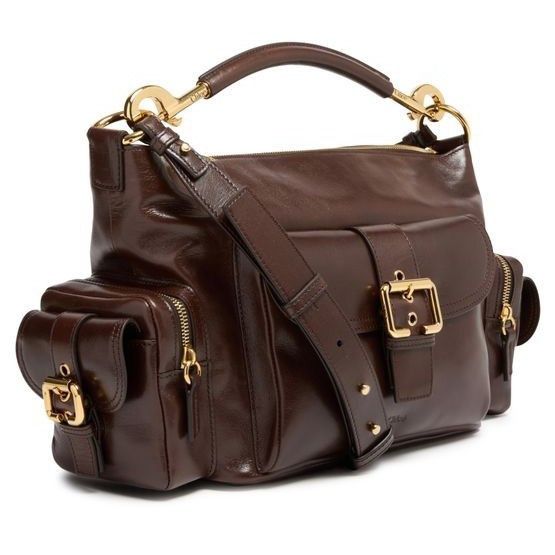 Chloe Chloe Camera Kohl Brown Leather Shoulder Bag New & Authentic Size ONE SIZE - 2 Thumbnail