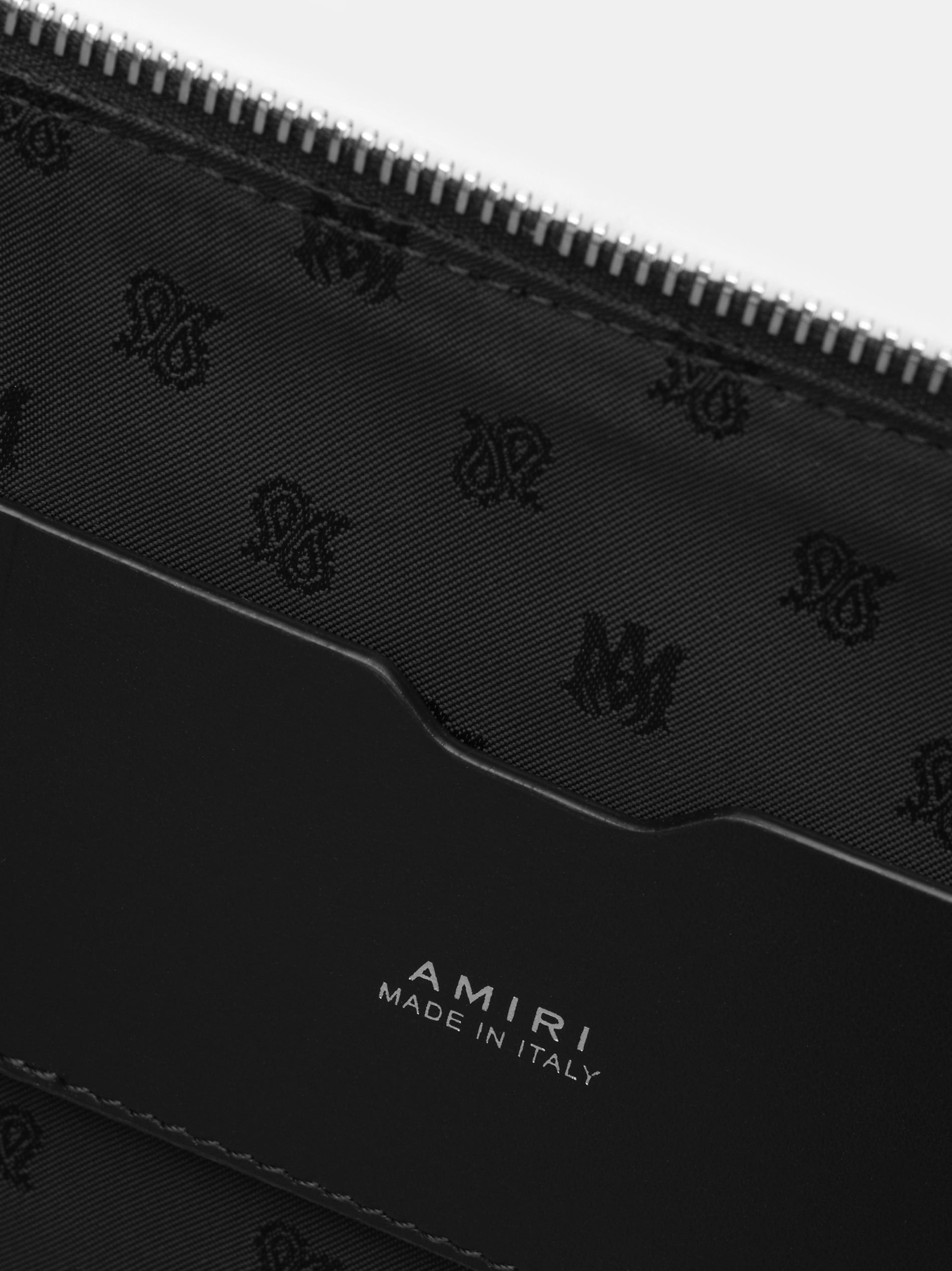 Amiri o1orln1025 Size: OS / MA Quad Large Zip Pouch With Strap Size ONE SIZE - 4 Thumbnail
