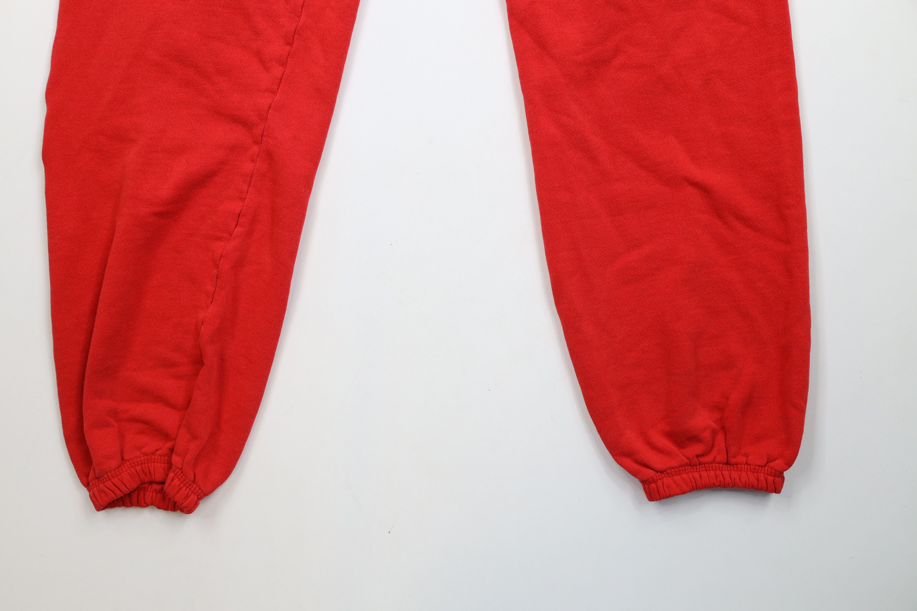 Vintage Vintage 80s Spell Out USMC Marines Sweatpants Joggers Red Size US 38 / EU 54 - 13 Thumbnail