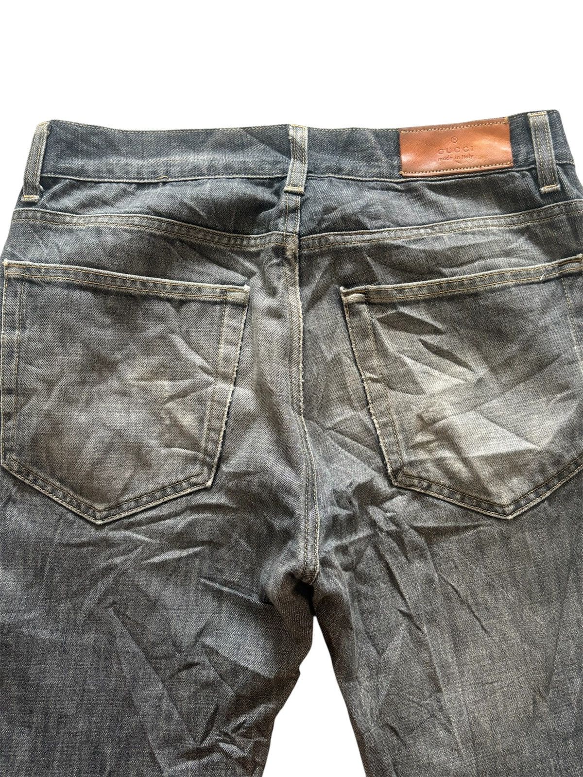Gucci Vintage gucci jeans made in italy Size US 30 / EU 46 - 4 Thumbnail
