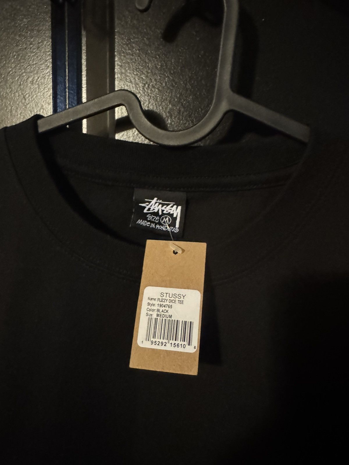 Stussy Stussy fuzzy dice tee size M Size US M / EU 48-50 / 2 - 2 Thumbnail