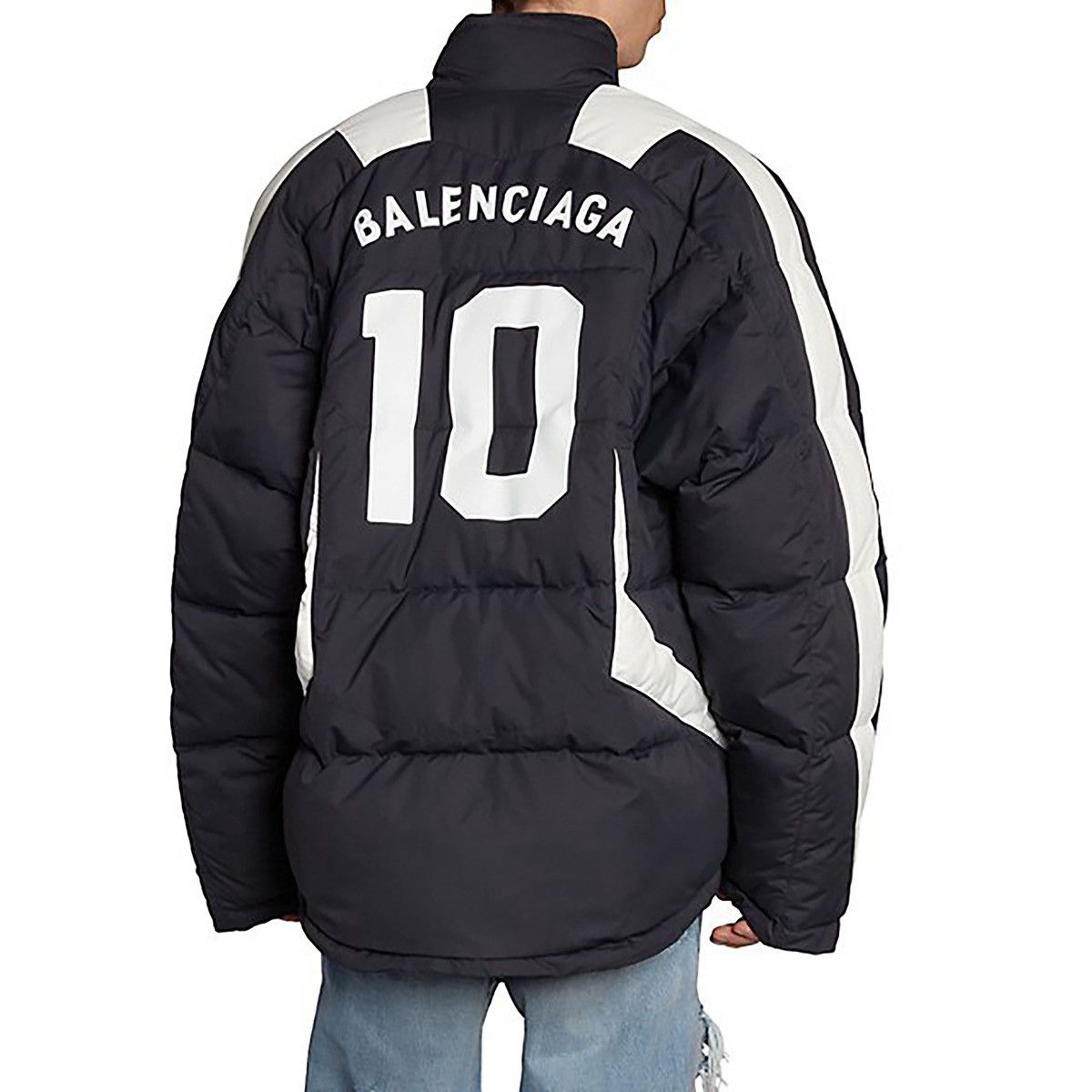 Balenciaga Balenciaga Soccer Oversized Puffer Coat Size US L / EU 52-54 / 3 - 4 Thumbnail