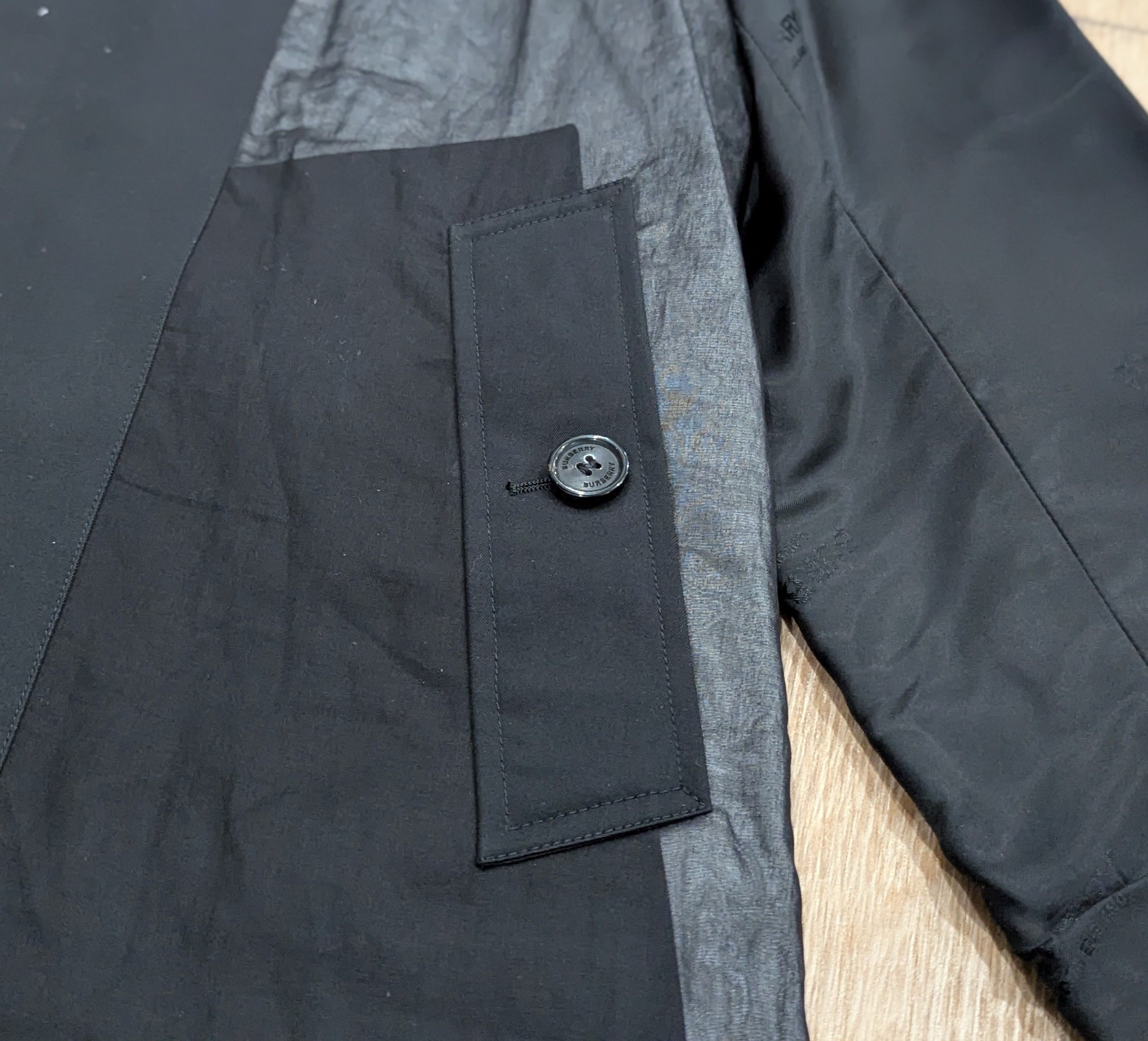 Burberry Burberry Paneled Cotton Gabardine Car Coat Black 48 US 38 Size US M / EU 48-50 / 2 - 3 Thumbnail