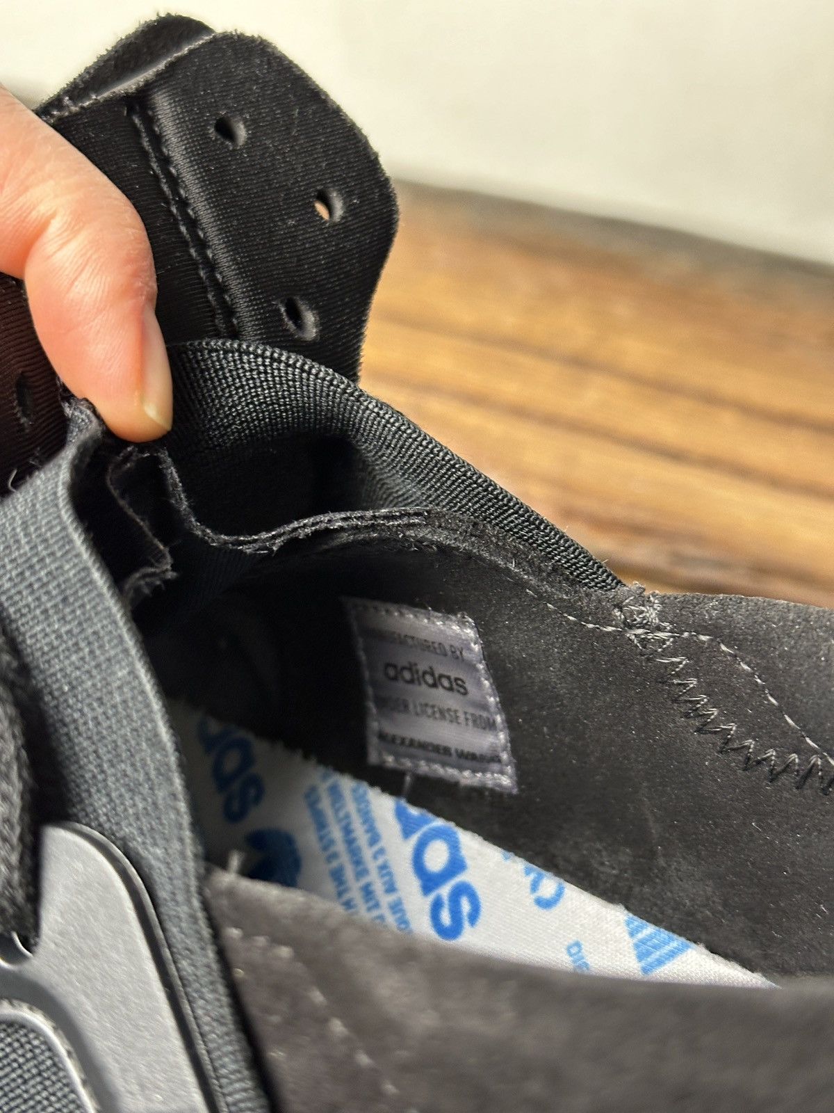 Adidas × Alexander Wang adidas AW BBall Lo Alexander Wang Core Black Size US 10.5 / EU 43-44 - 10 Thumbnail