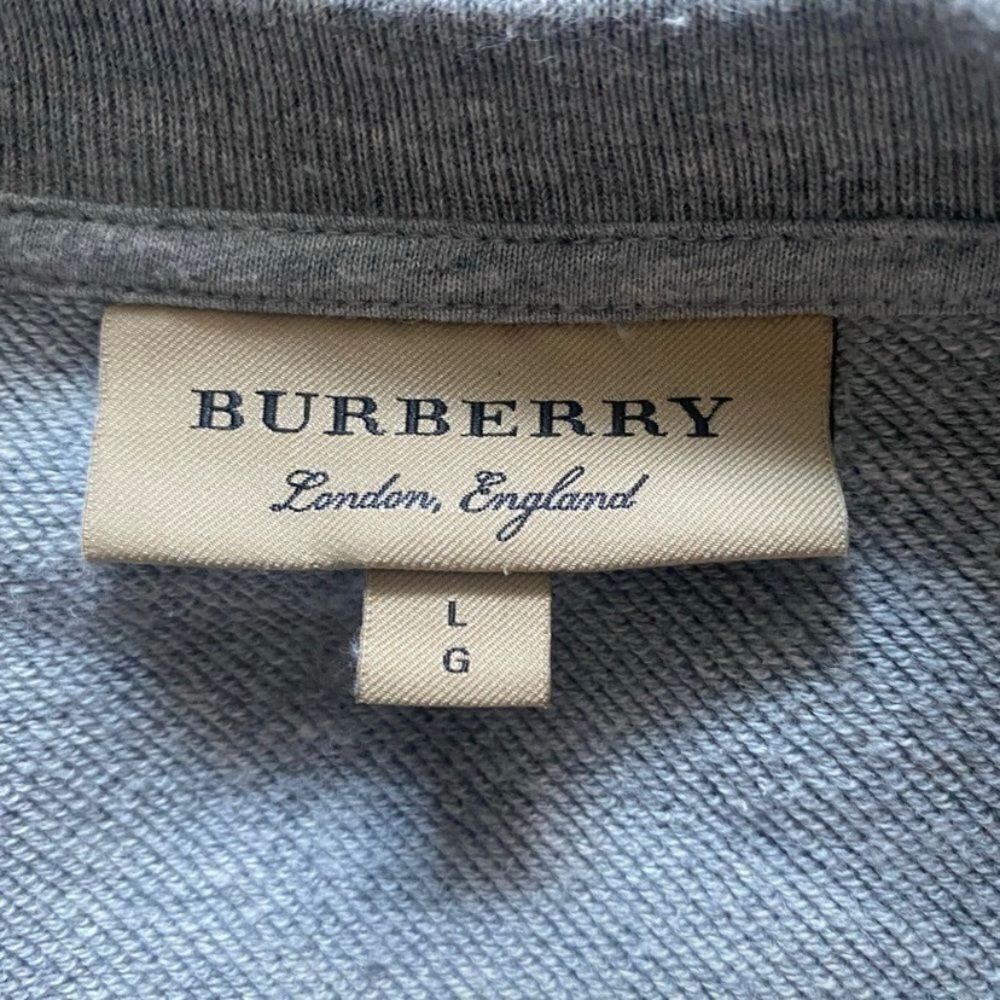 Burberry Burberry Grey Sweatshirt Large Logo Equestrian Knight Graphi Size L / US 10 / IT 46 - 4 Thumbnail