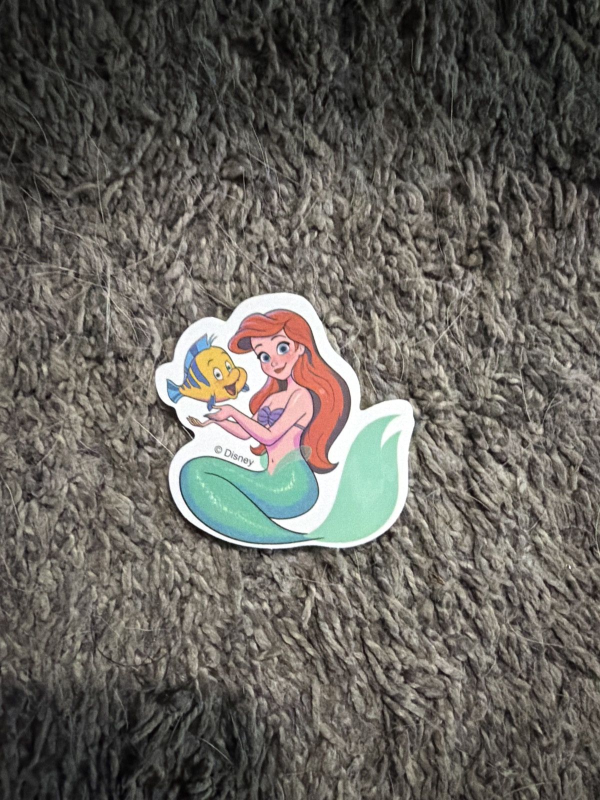 Disney Disney The Little Mermaid Ariel And Flounder Sticker Size ONE SIZE - 1 Thumbnail