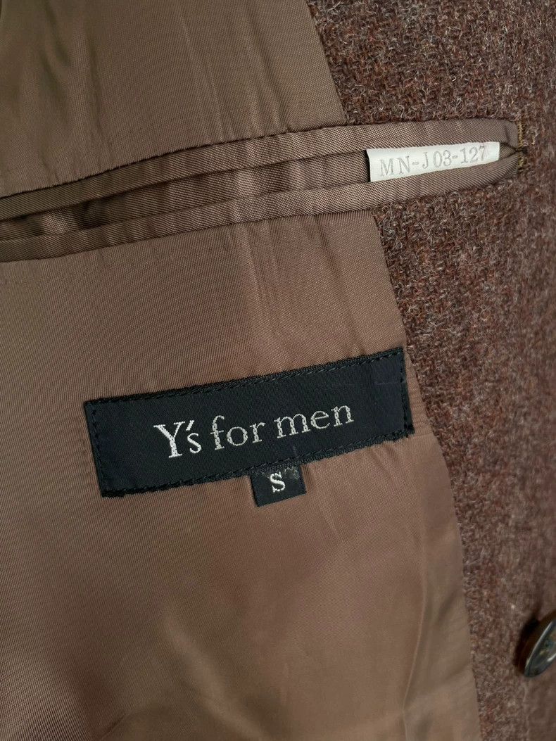 Yohji Yamamoto Yohji Yamamoto size s Red coffee blazer 2504-Nextarrow Size 36S - 5 Thumbnail