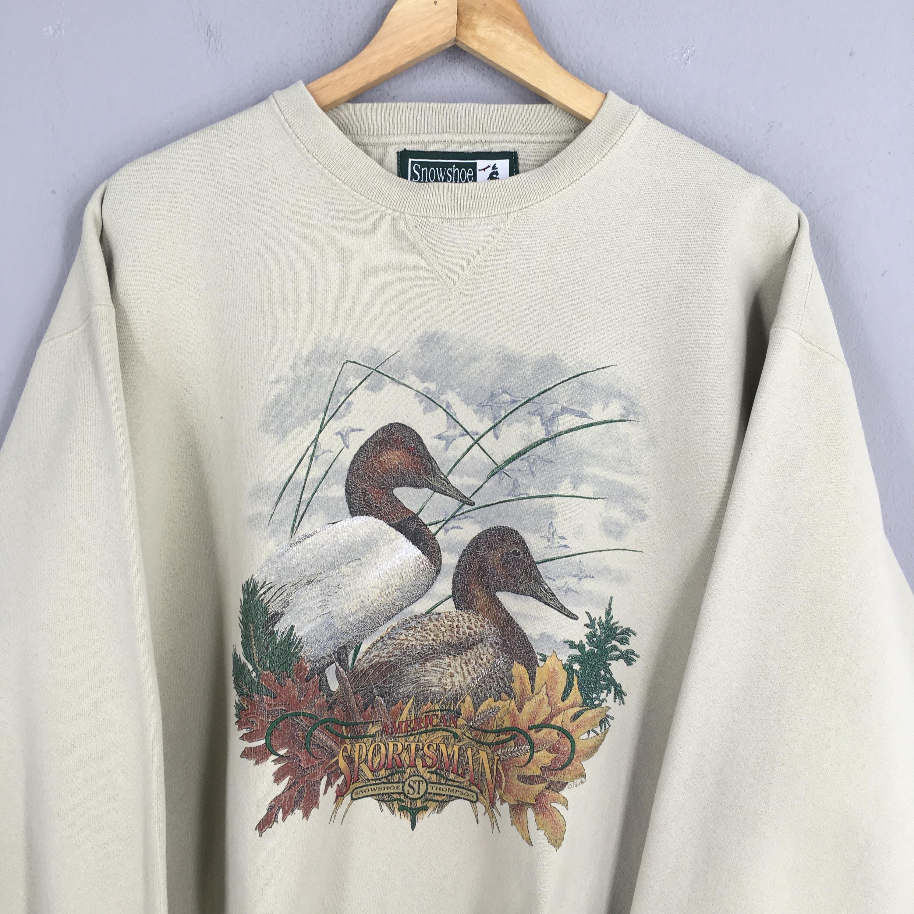 Vintage Vintage 90s American Sportsman Duck Sweatshirt Large Size US L / EU 52-54 / 3 - 2 Thumbnail