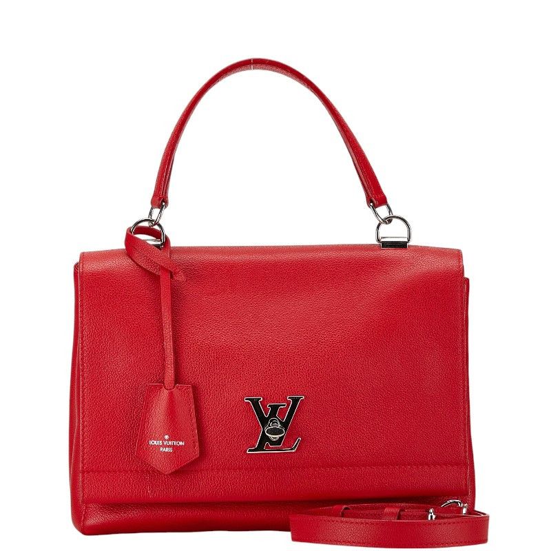 Louis Vuitton Louis Vuitton Louis Vuitton Lockme 2 Leather Handbag M50363 Leather Handbag M50363 in Very Good Condition Size ONE SIZE - 1 Thumbnail