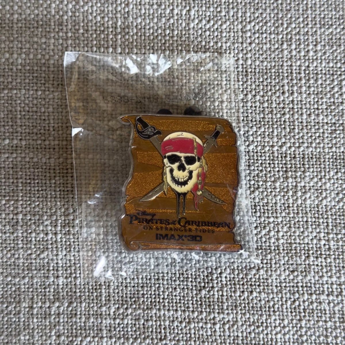Disney 2011 Pirates of the Carribean On Stanger Tides IMAX 3D Pin Size ONE SIZE - 3 Thumbnail