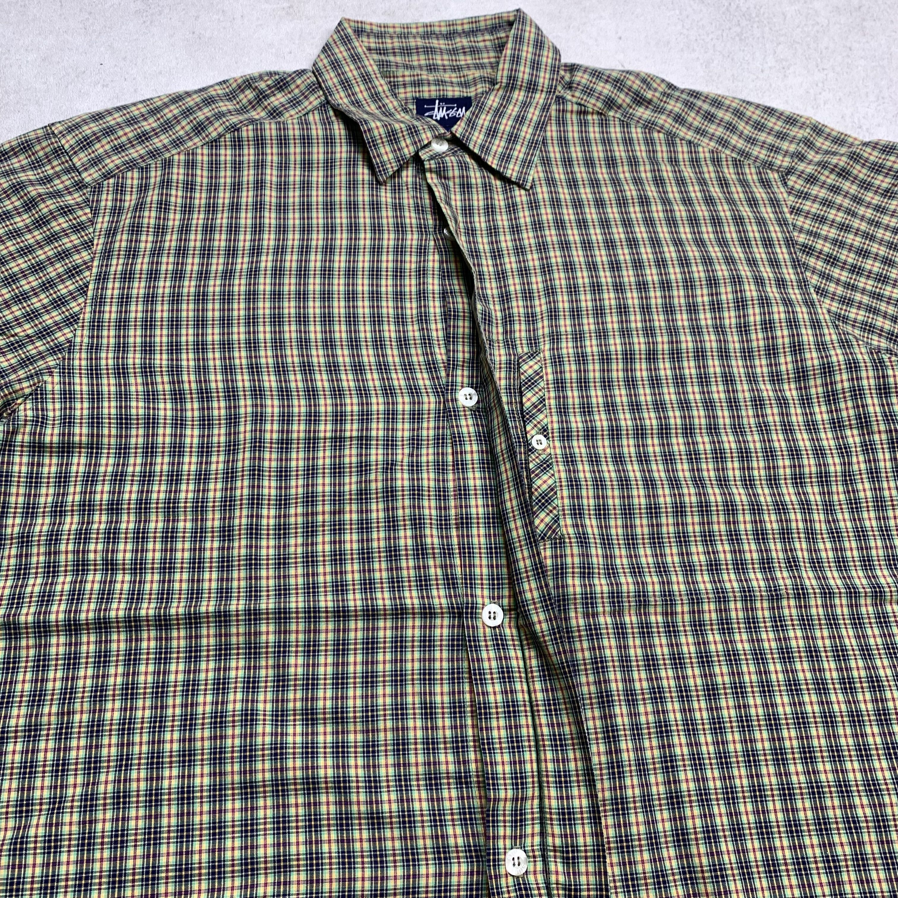 Stussy Vintage Stussy Plaid Shirt Size US M / EU 48-50 / 2 - 2 Thumbnail