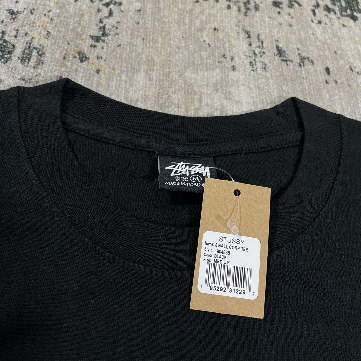 Stussy Stussy Tshirt 8 Ball Corp Black // Medium Size US M / EU 48-50 / 2 - 5 Thumbnail