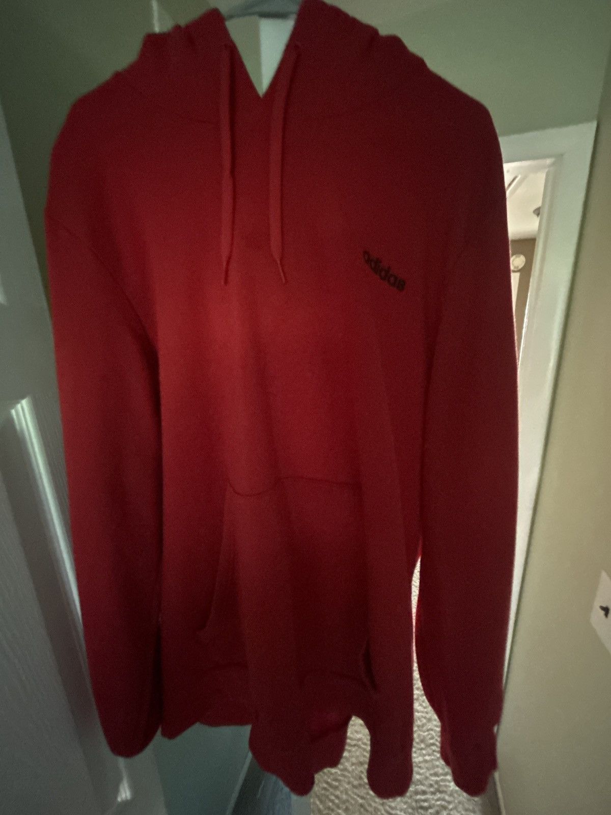 Adidas Adidas classic red pullover hoodie Size US XXL / EU 58 / 5 - 1 Preview