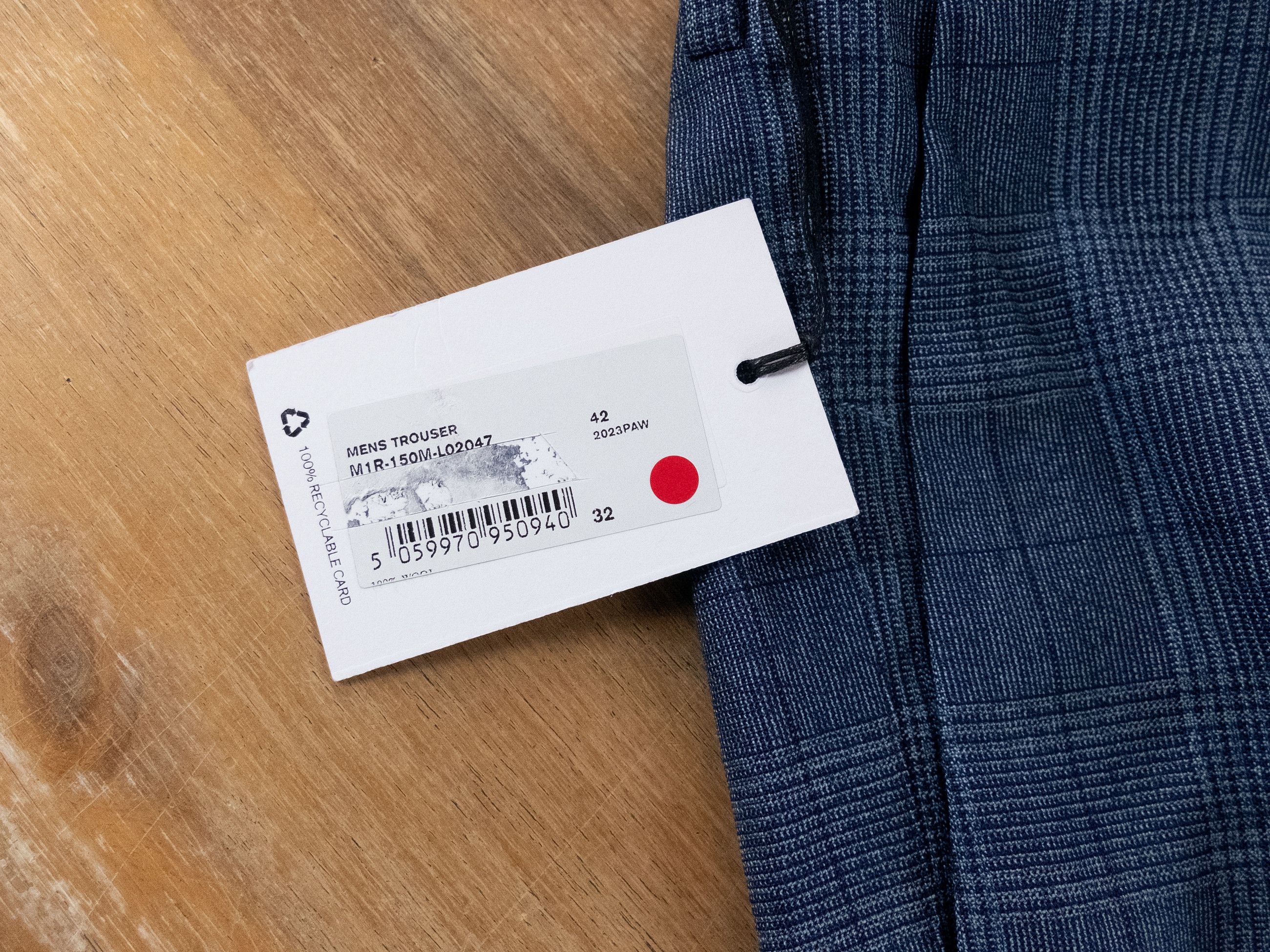 Paul Smith PAUL SMITH mainline blue plaid wool dress pants Size 32 Size US 32 / EU 48 - 3 Thumbnail