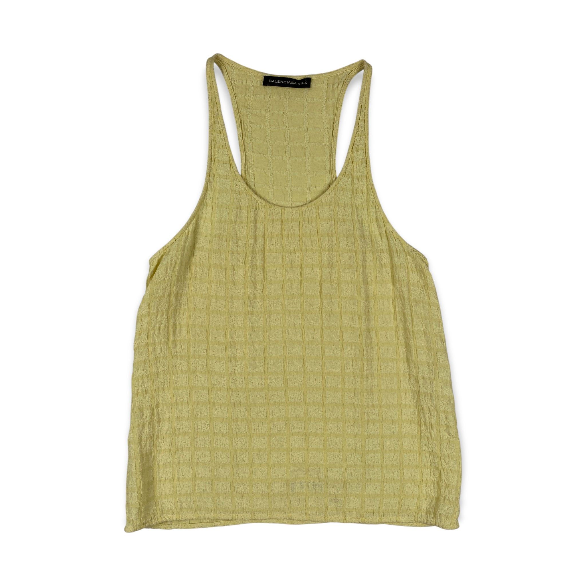 Balenciaga Silk Tank Top Size S / US 4 / IT 40 - 1 Thumbnail
