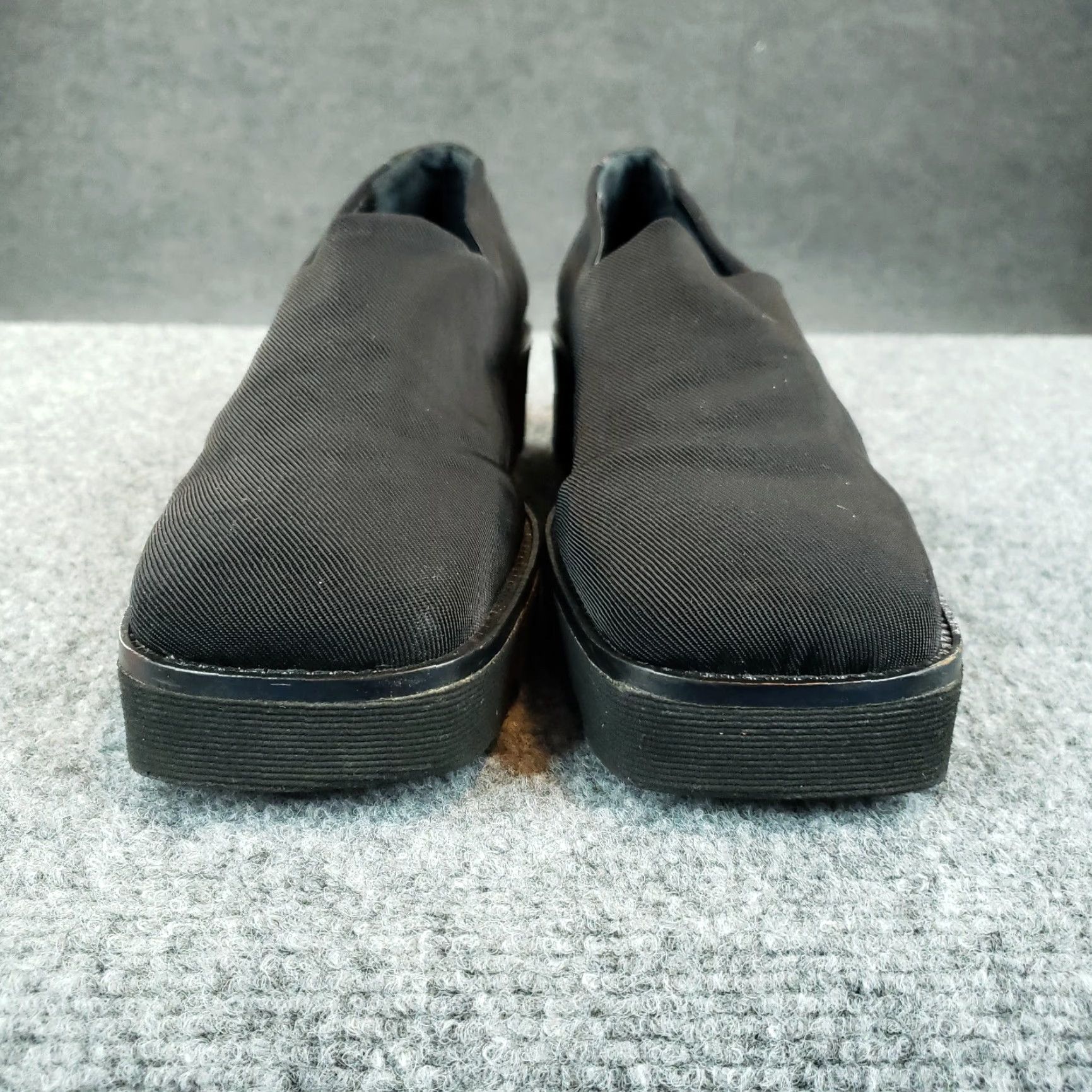 Donald Pliner Donald J Pliner Rave Flat Loafer Womens Size 10 Narrow Black Square Toe Casual Size US 10 / IT 40 - 2 Thumbnail