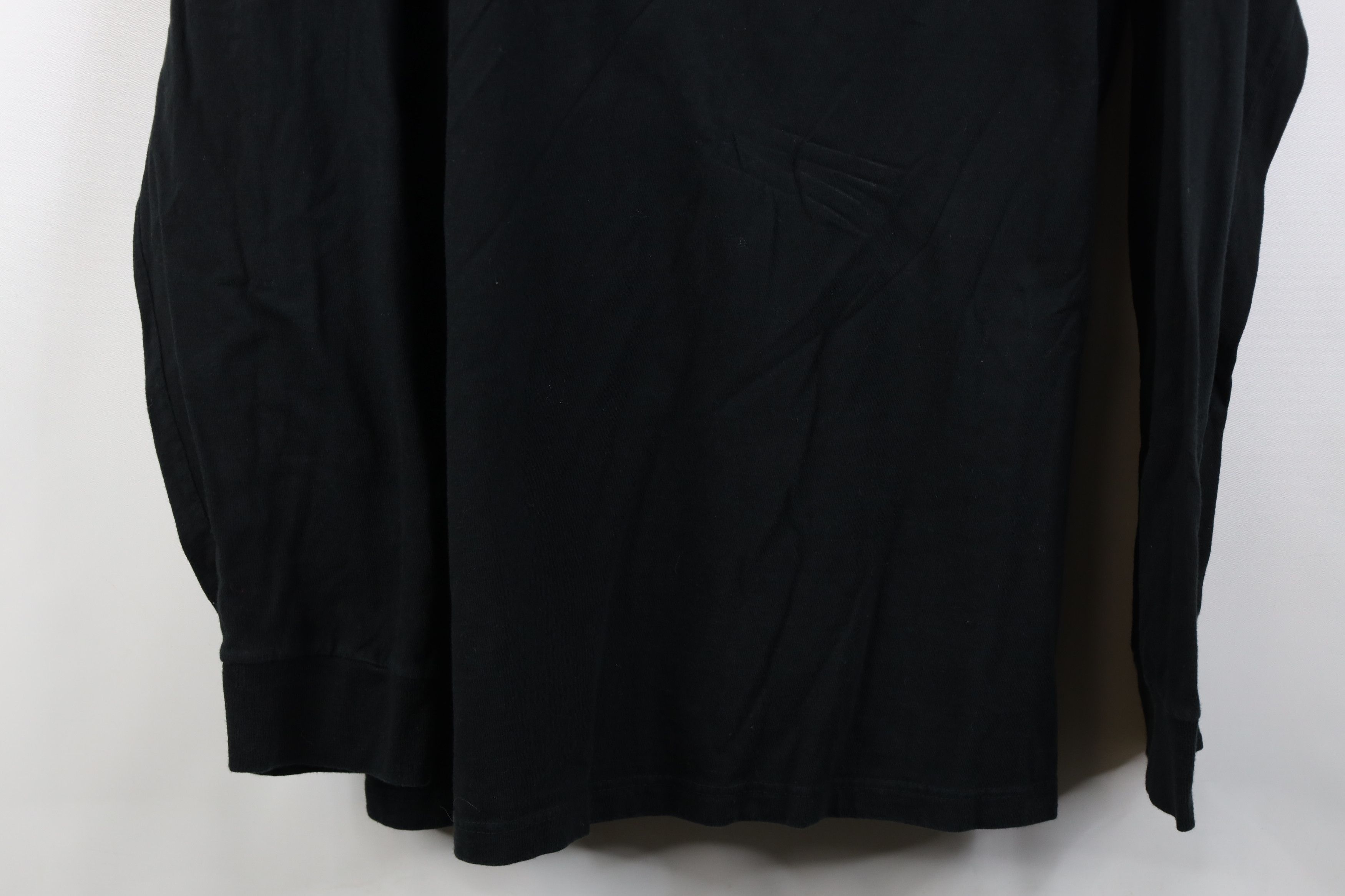 Polo Ralph Lauren Vintage 90s Ralph Lauren Cotton Long Sleeve T-Shirt Black Size US XXL / EU 58 / 5 - 3 Thumbnail